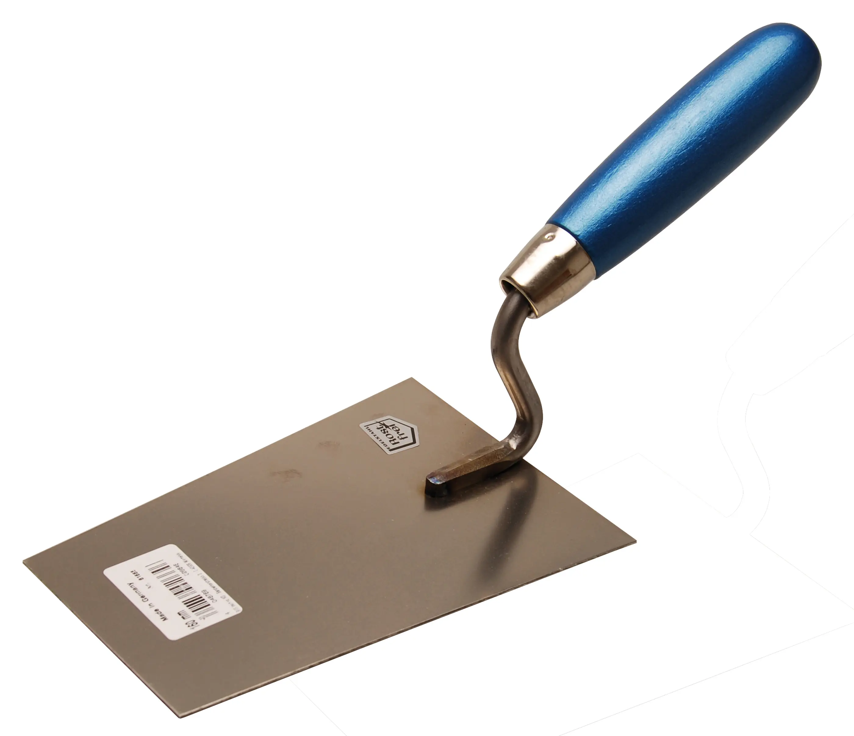 Truelle tyrolienne pour maçonnerie | avec col en S | inoxydable | 160 mm