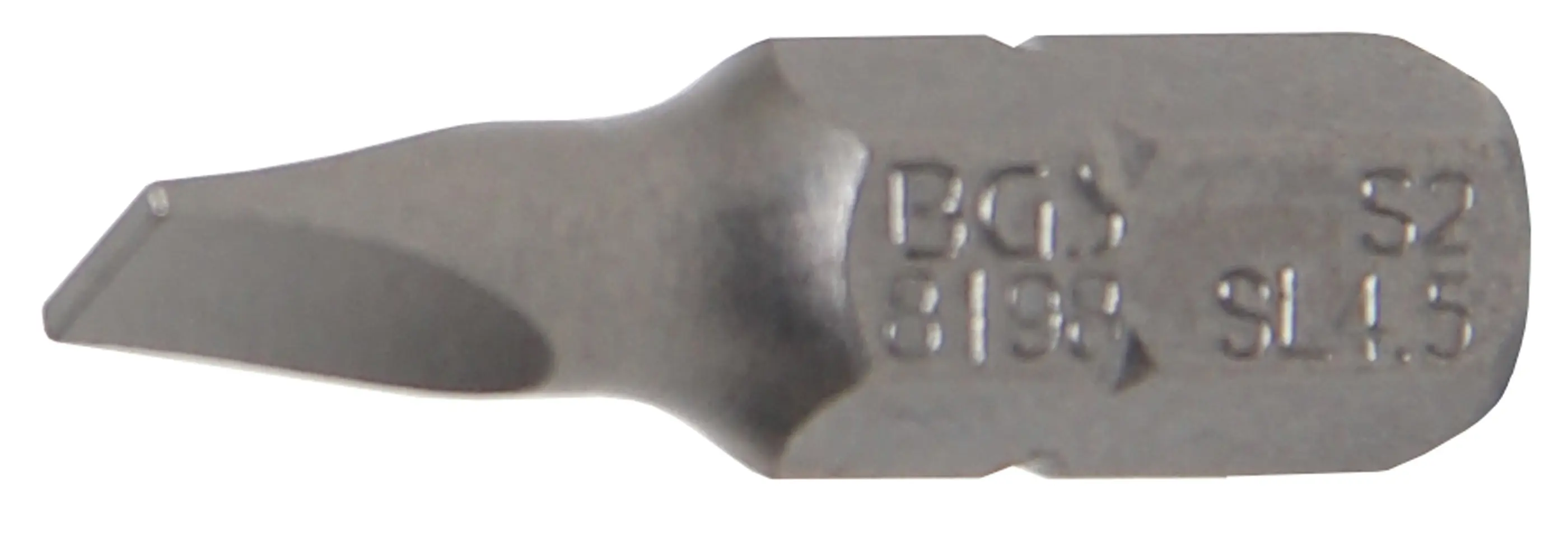 Embout | Longueur 25 mm | 6,3 mm (1/4") | fente 4,5 mm