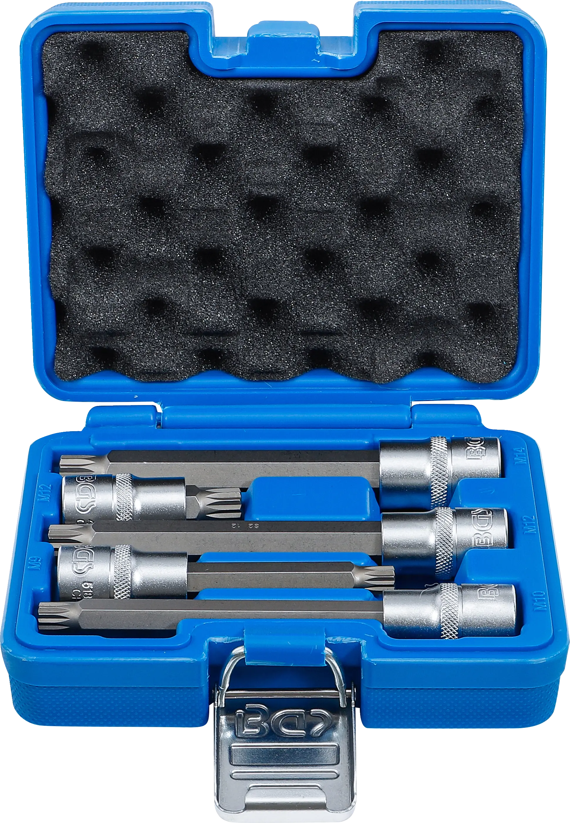 Jeu de douilles à embouts | 12,5 mm (1/2") | denture multiple intérieure (pour XZN) | 5 pièces