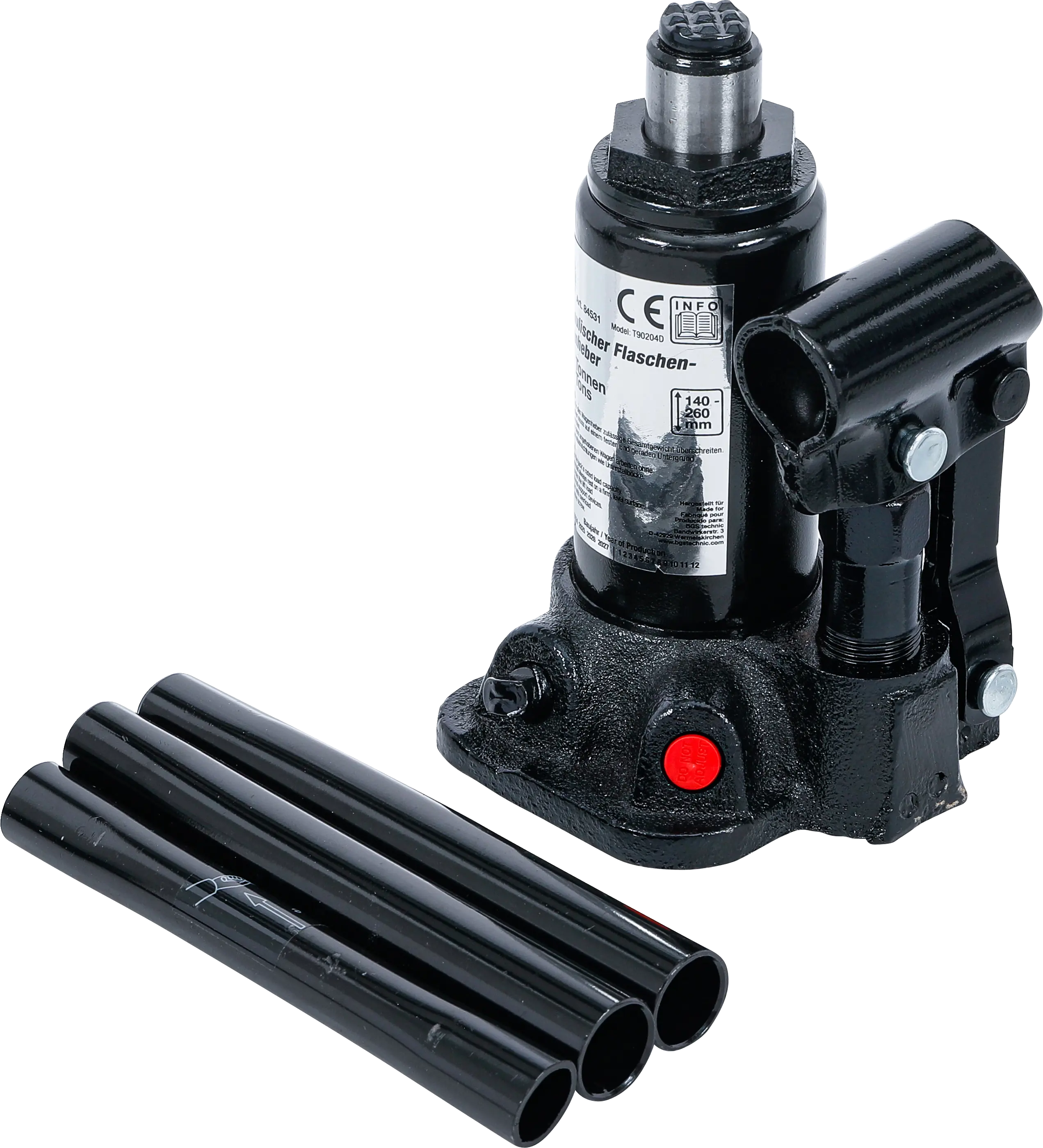 Cric à vérin hydraulique | 2 t