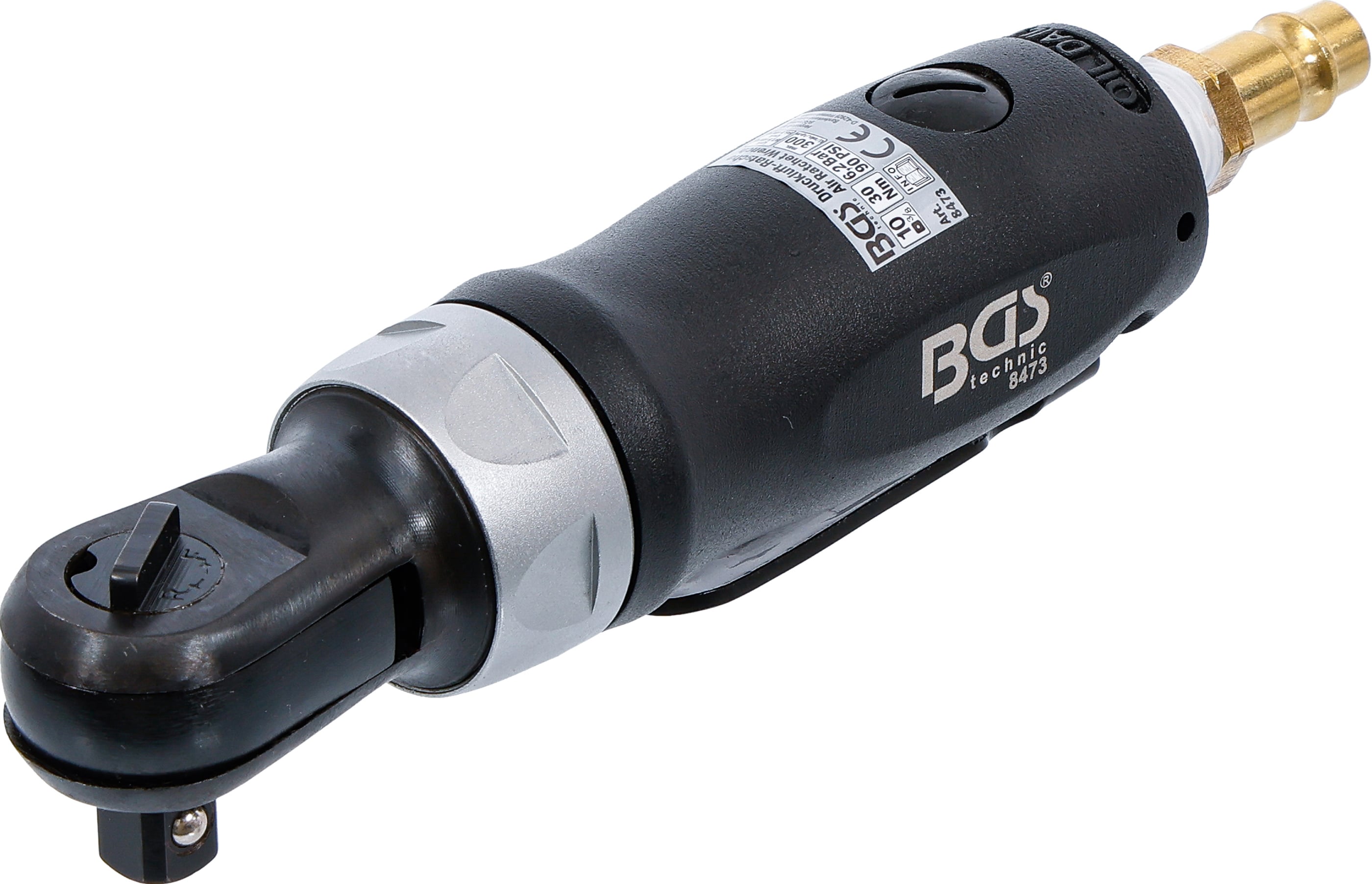 Druckluft-Ratschenschrauber | 10 mm (3/8") | 54 Nm | extra kurz