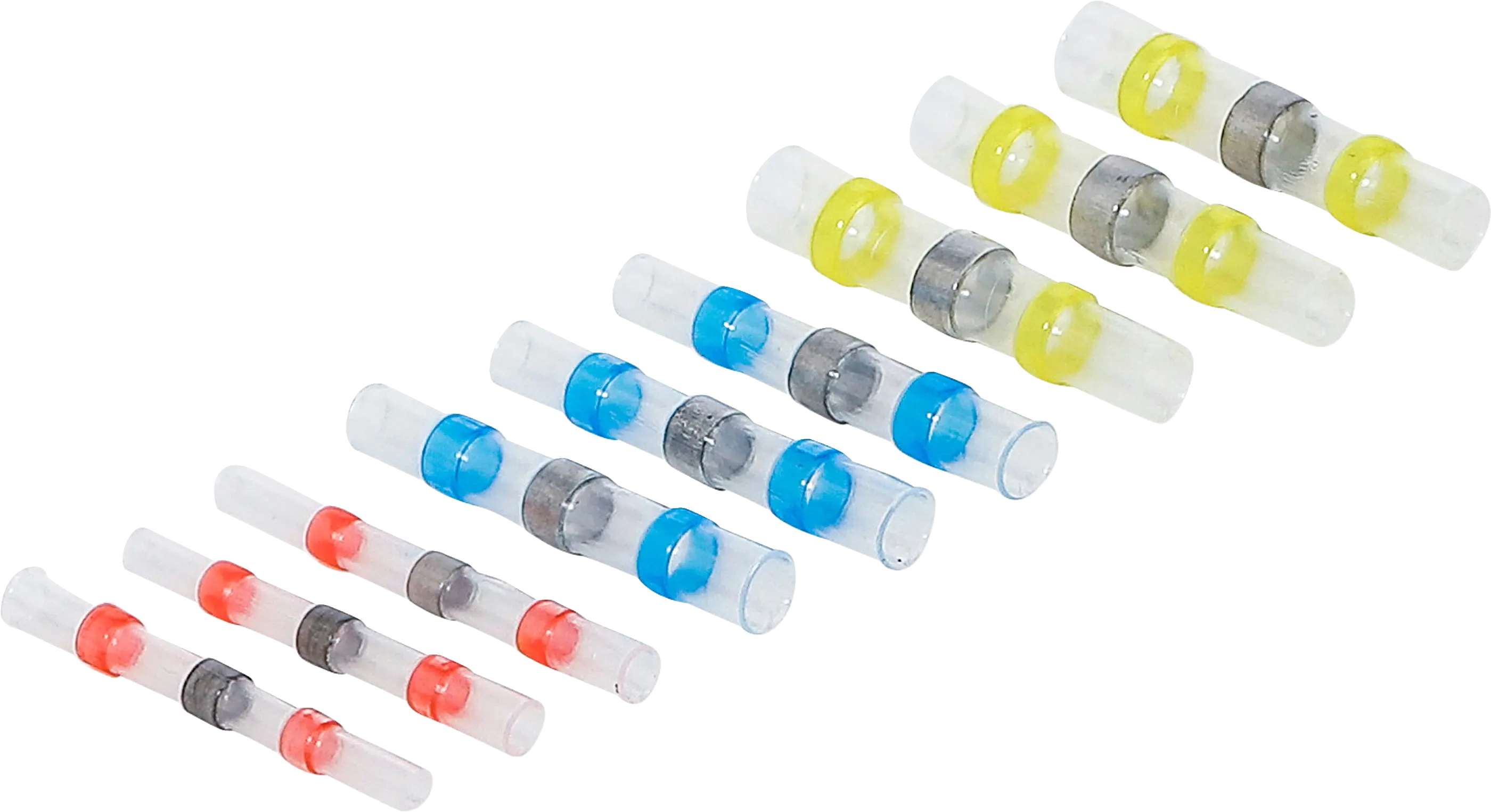 Assortiments de connecteurs de soudure et gaine thermorétractable | 9 pièces