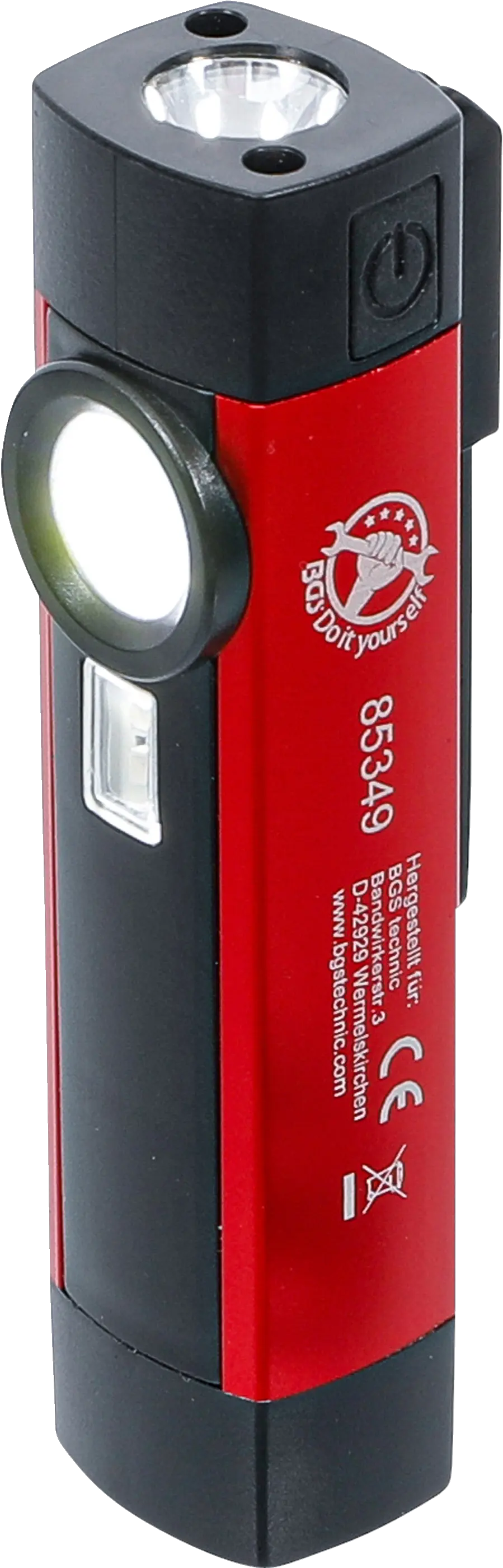 Lampe COB-LED / UV baladeuse en aluminium | 1 W