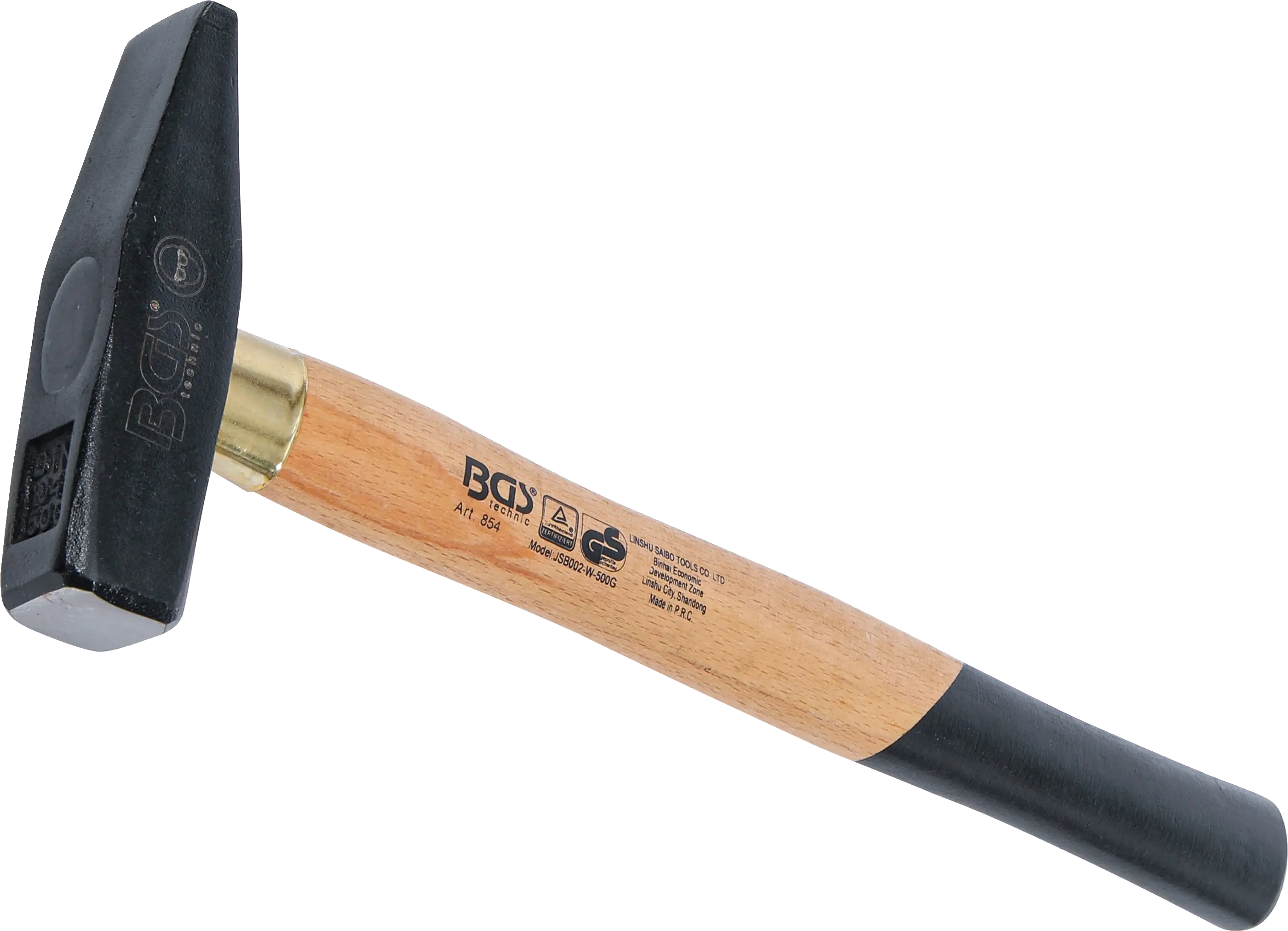 Marteau mécanicien | manche bois | DIN 1041 | 500 g