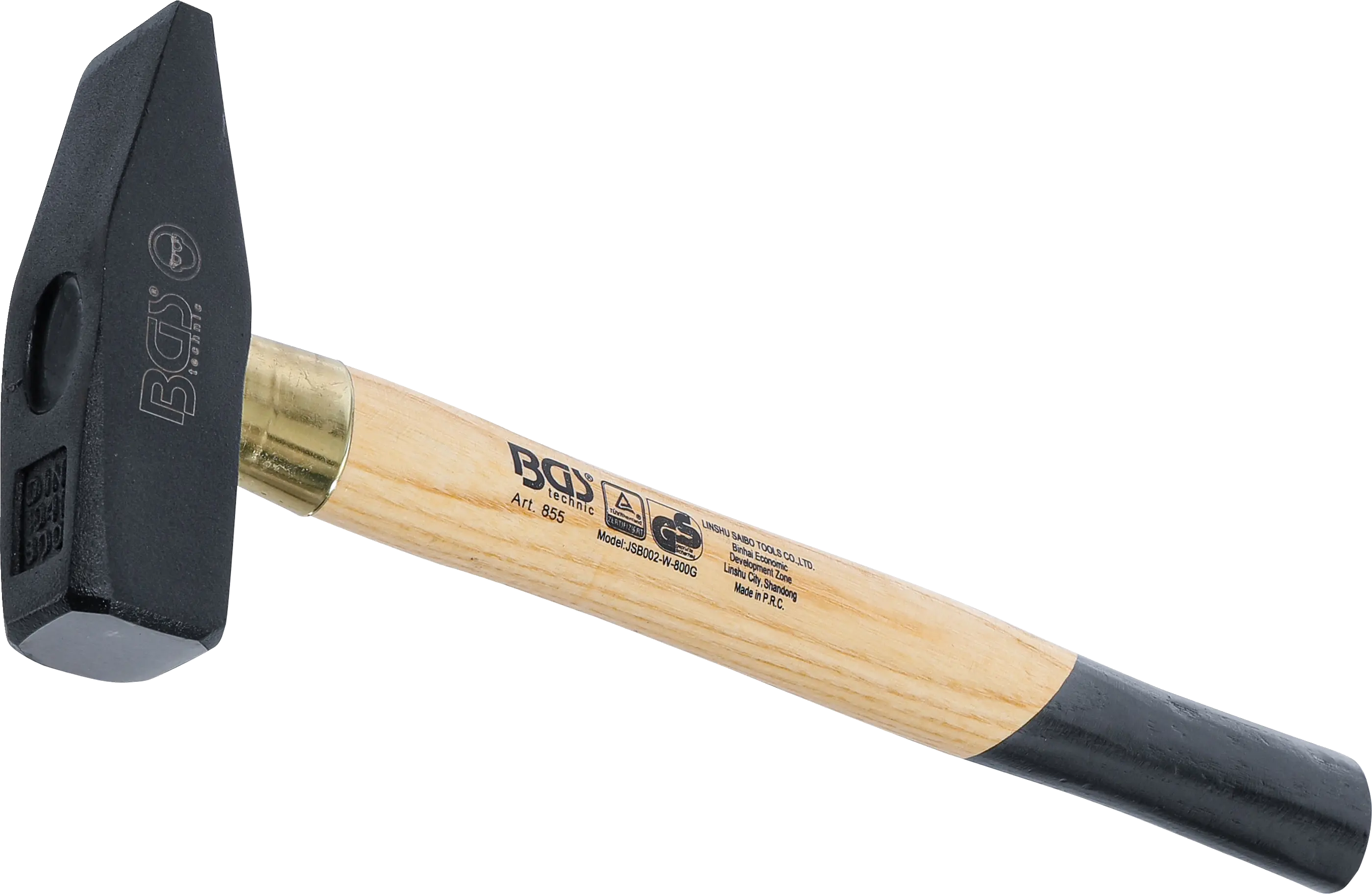 Marteau mécanicien | manche bois | DIN 1041 | 800 g