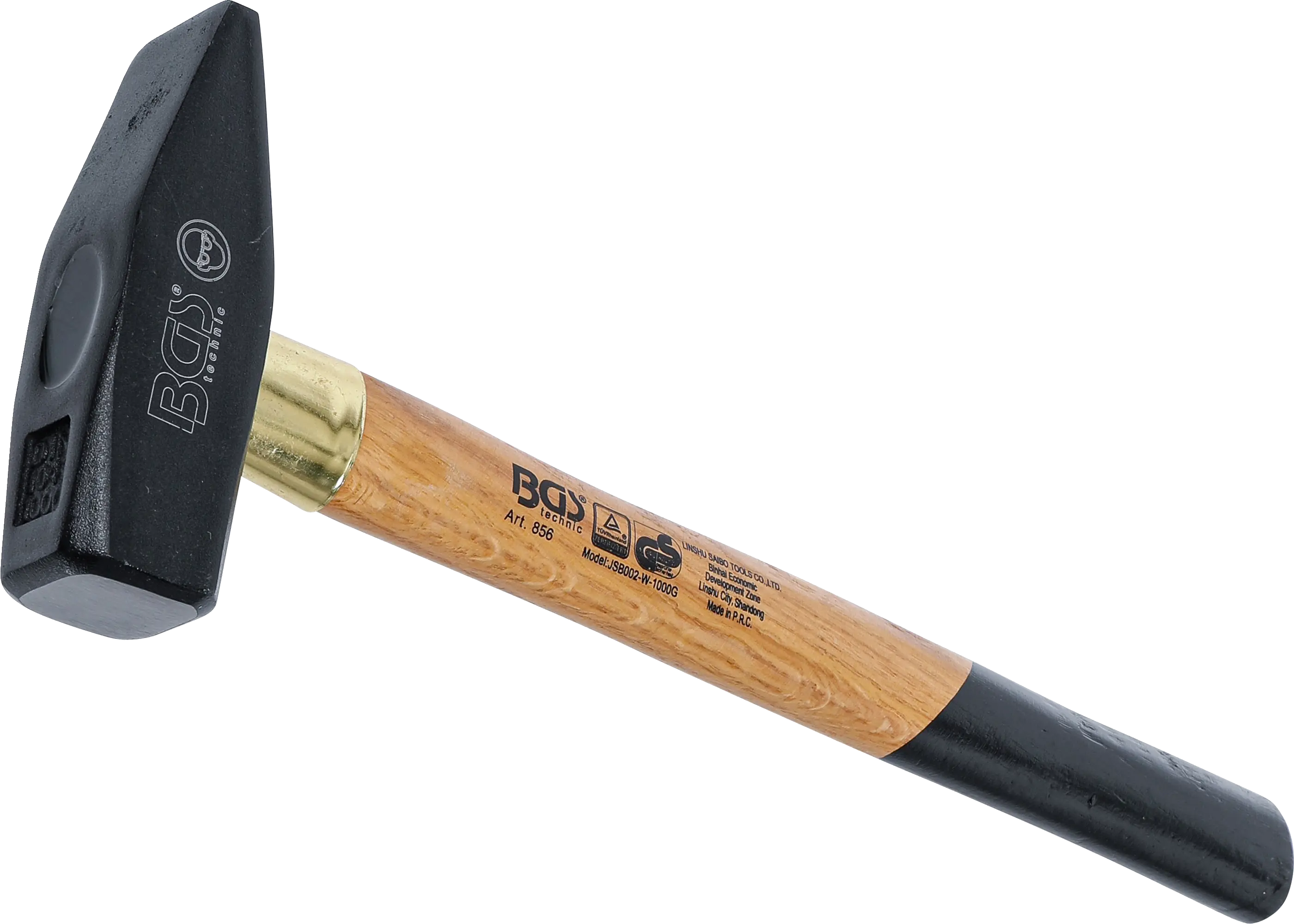Marteau mécanicien | manche bois | DIN 1041 | 1000 g