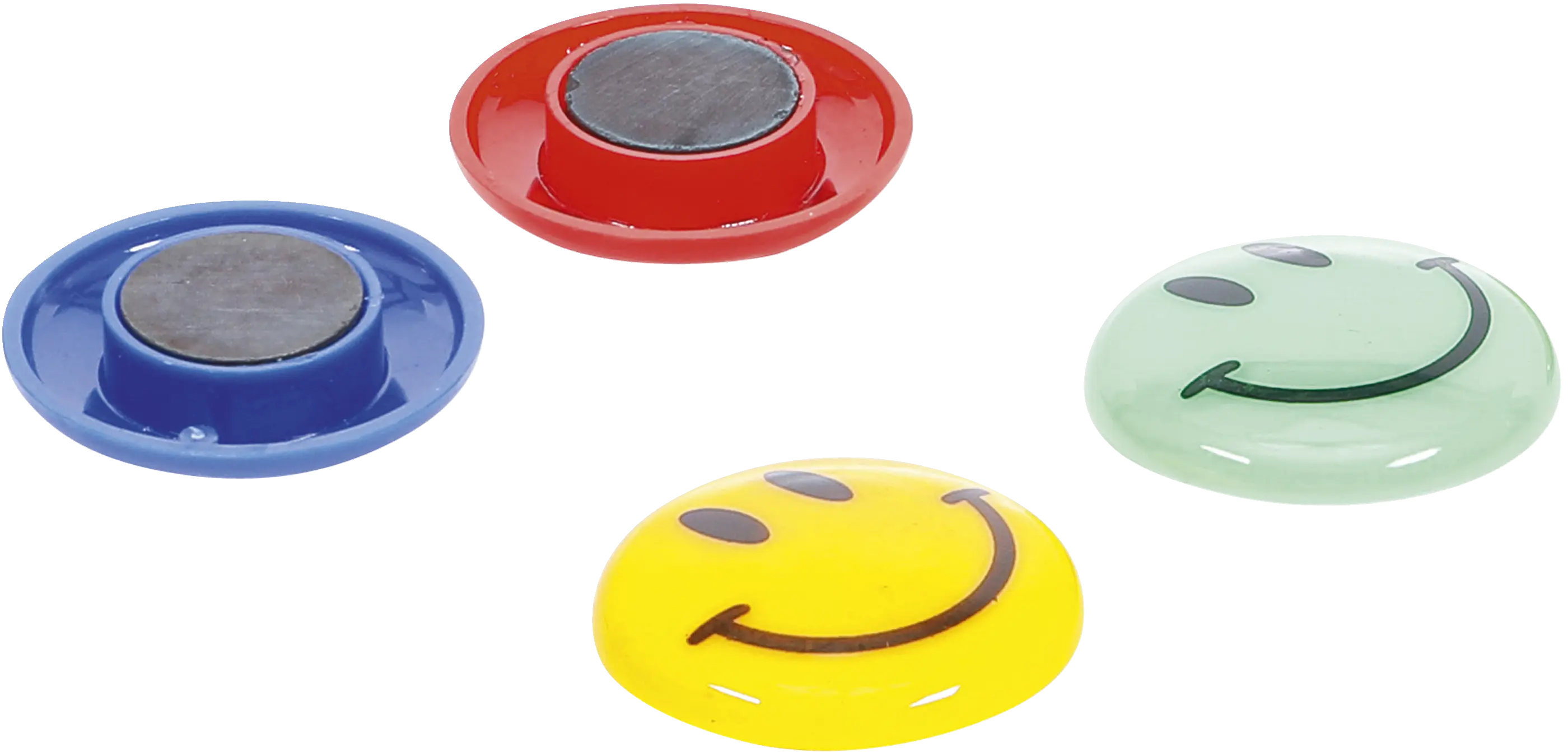 Jeu d’aimants | « Smile » | Ø 40 mm | 4 pièces
