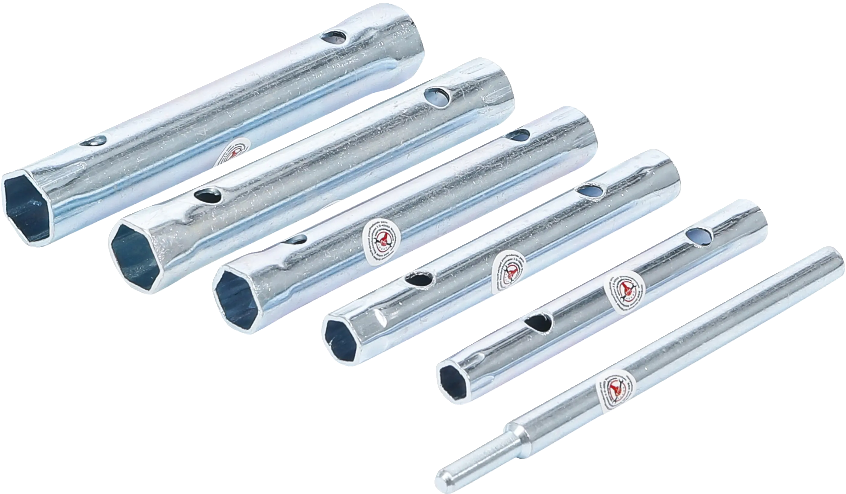 Jeu de clés à tubes | 8 x 9 - 16 x 17 mm | 6 pièces