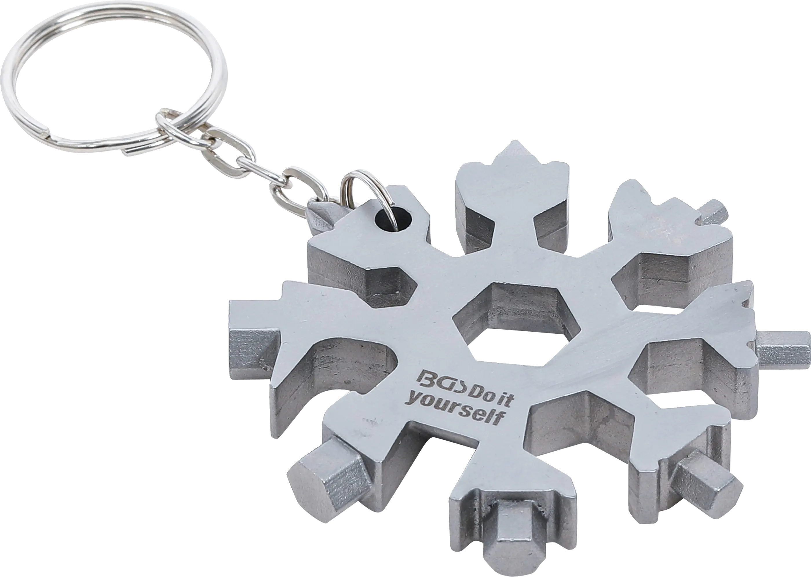 Outil multifonctions | flocon de neige | 18-en-1 | acier inoxydable