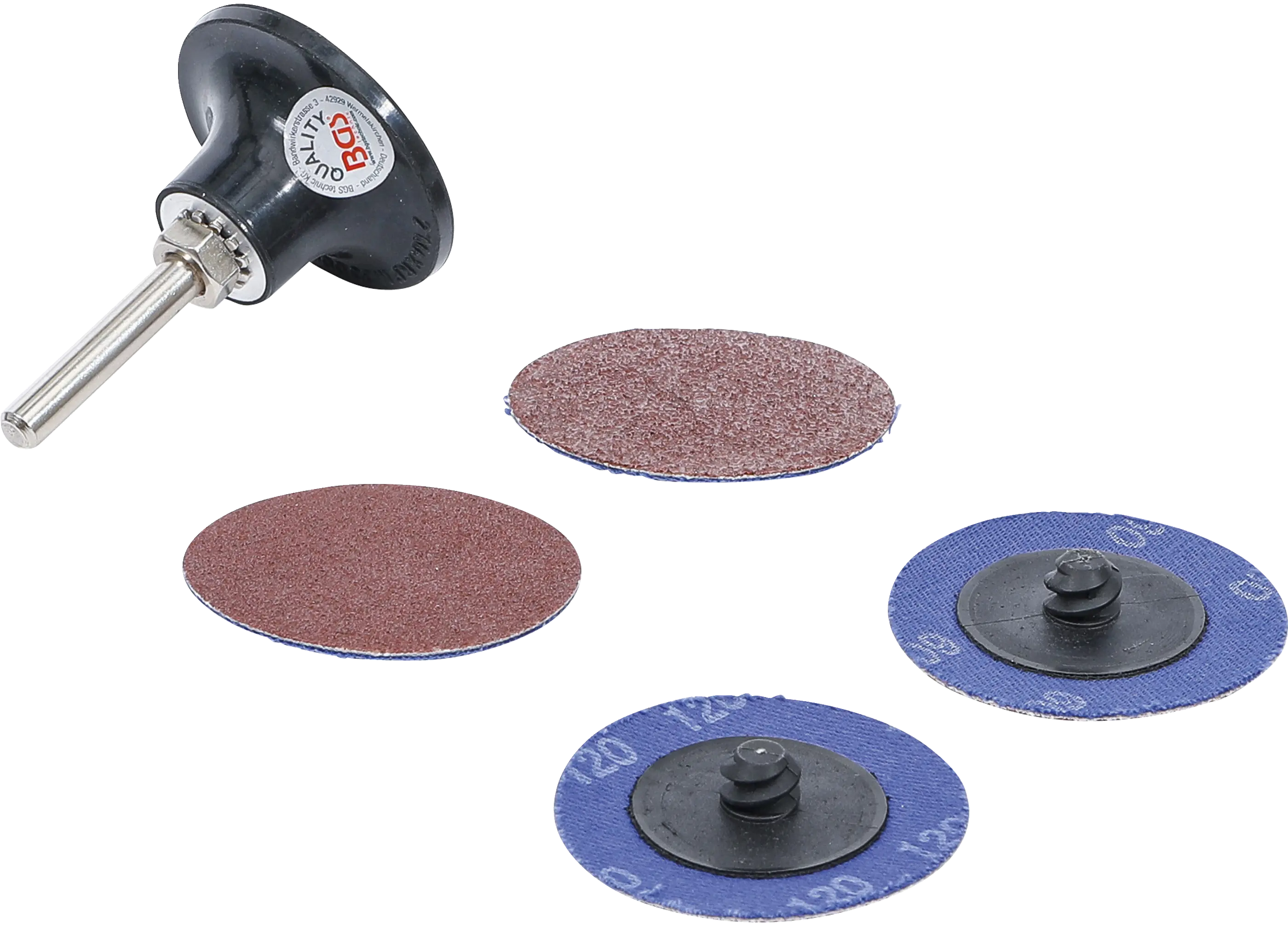 Jeu de disques/plateaux abrasifs | Ø 50 mm