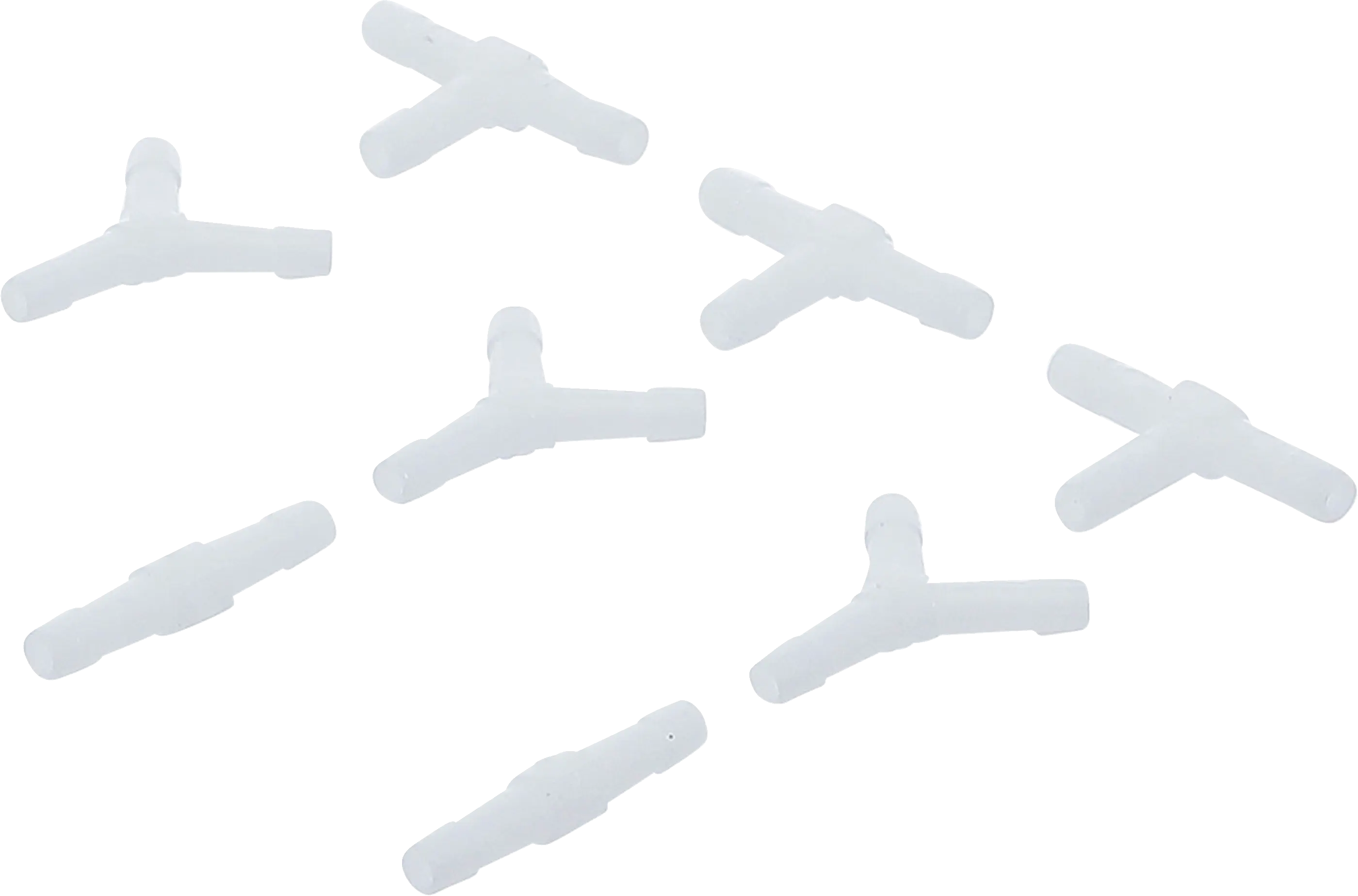 Assortiments de connecteurs de tuyau | résiste aux carburants | 3 mm | 8 pièces