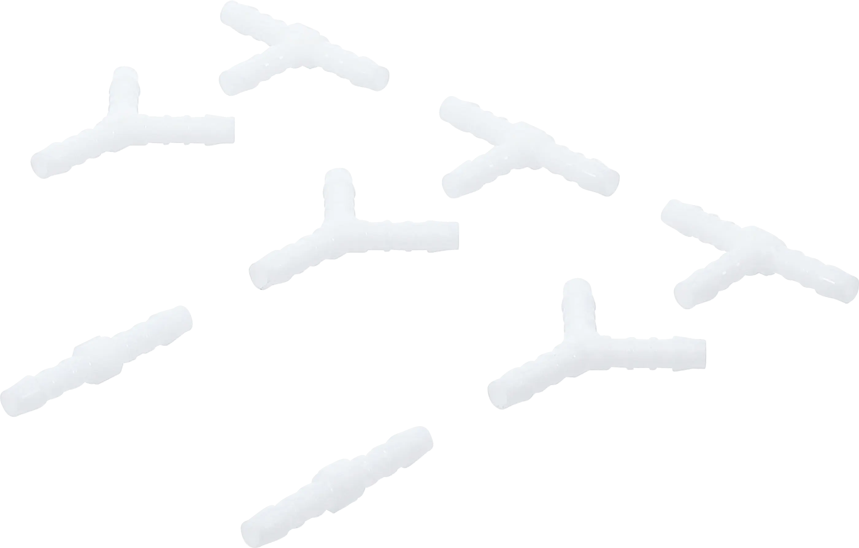 Assortiments de connecteurs de tuyau | résiste aux carburants | 6 mm | 8 pièces