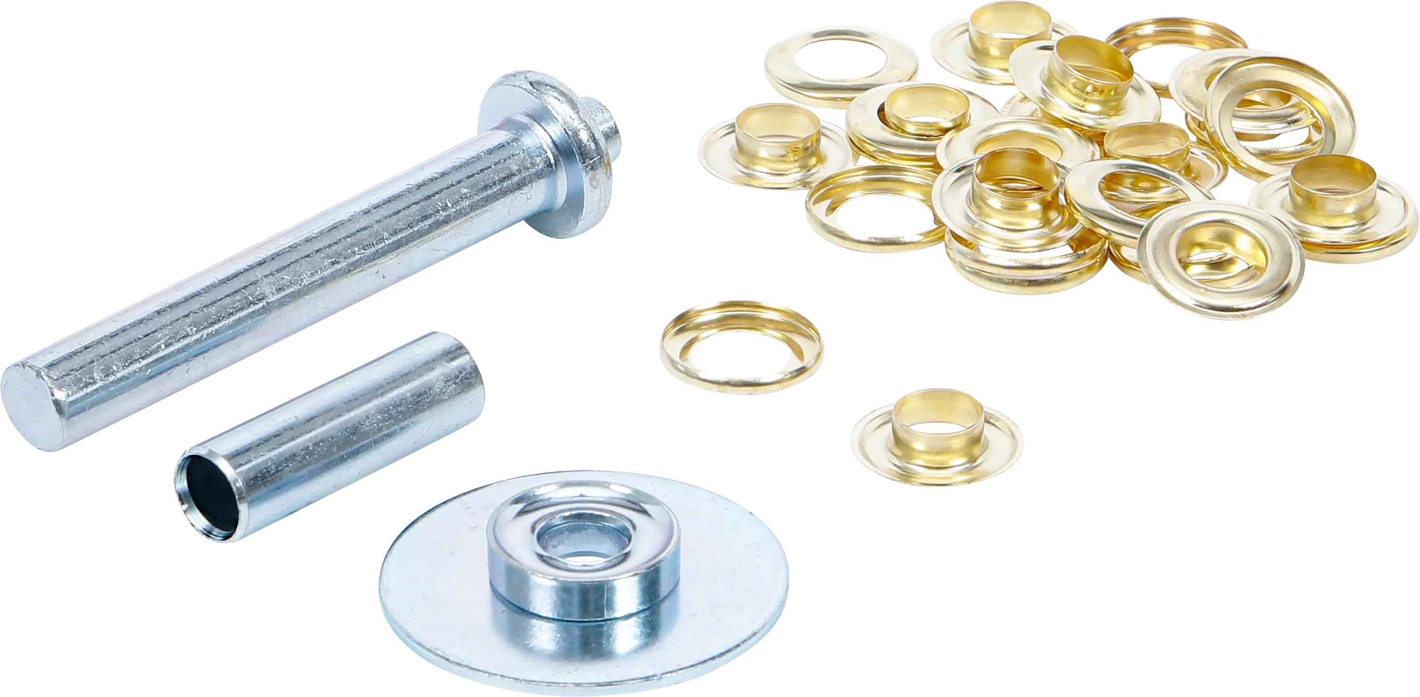 Assortiment de installation d'œillet | 15 pièces