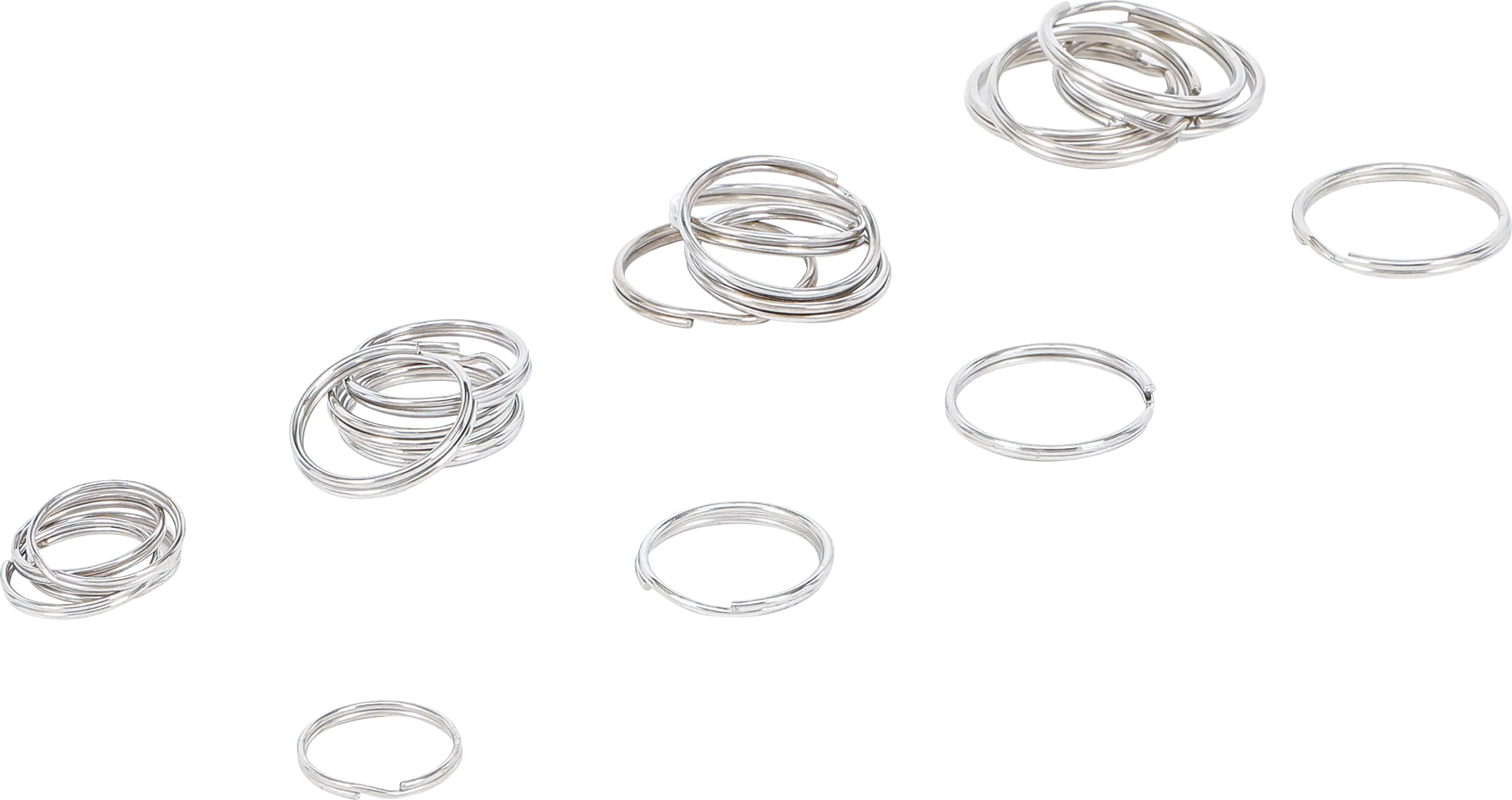 Assortiment de bagues à clés | 20 pièces