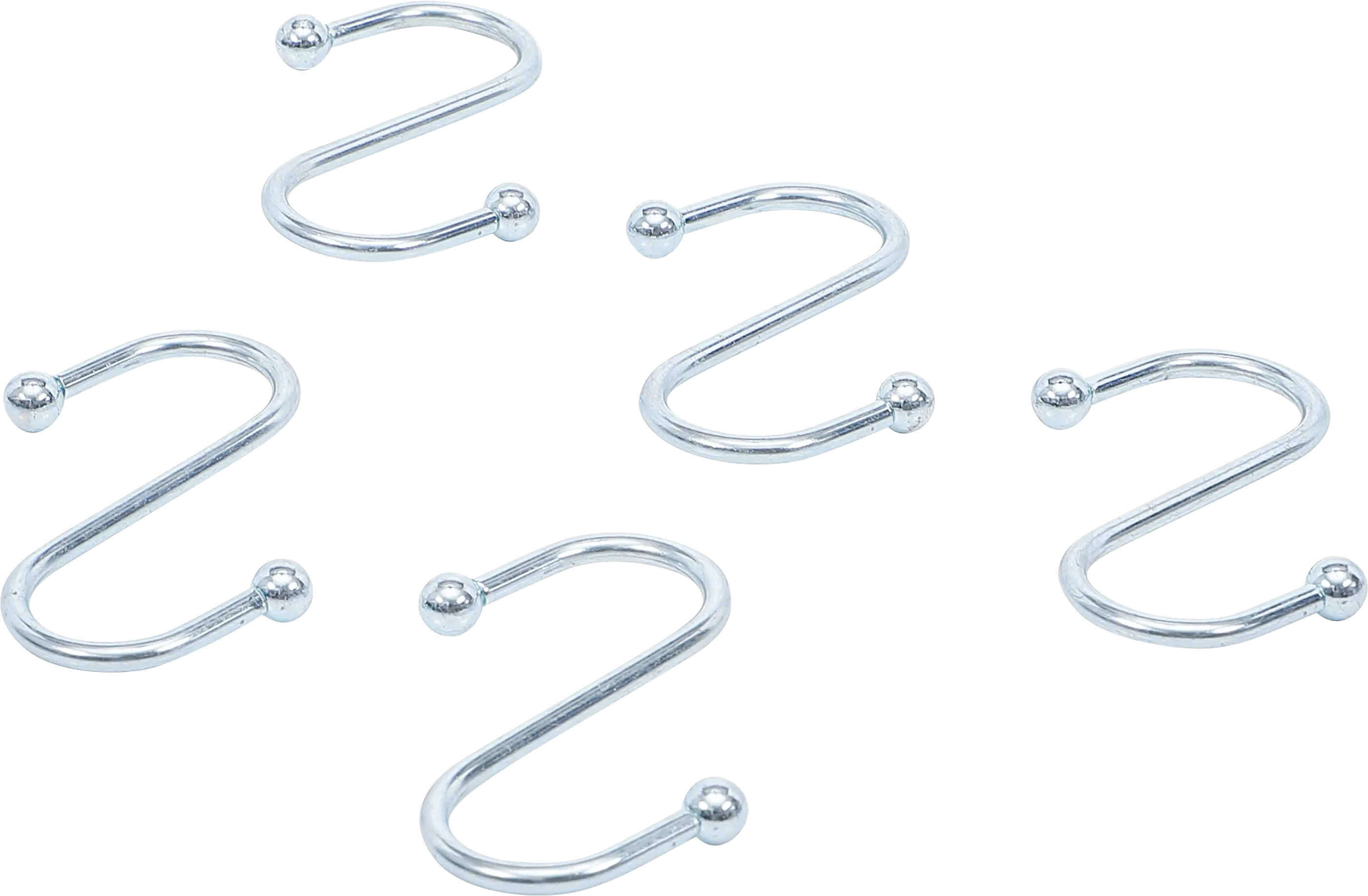 Jeu de crochets en S | 75 mm | 5 pcs.