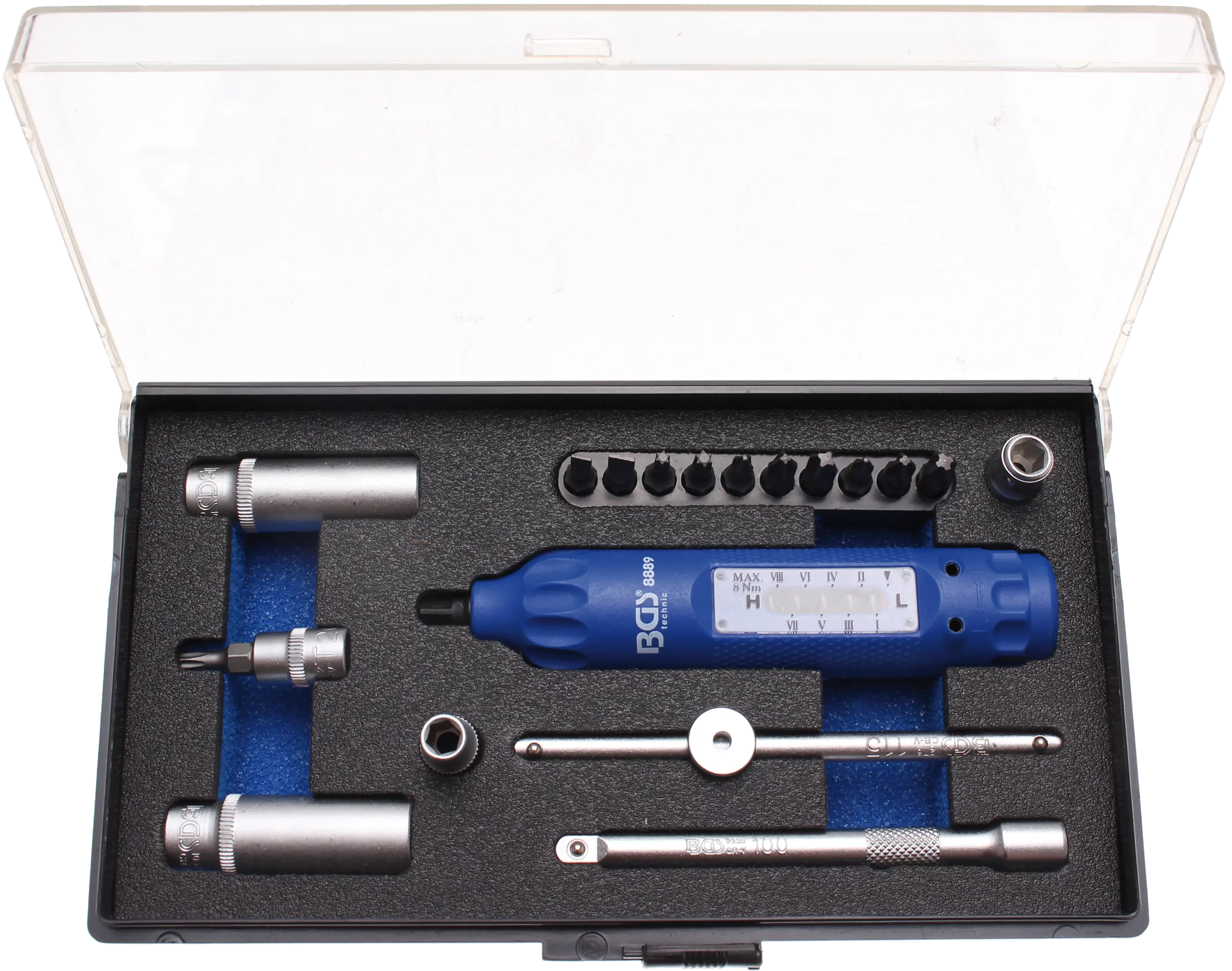 Jeu d’outils pour montage et démontage de valve TPMS | 18 pièces