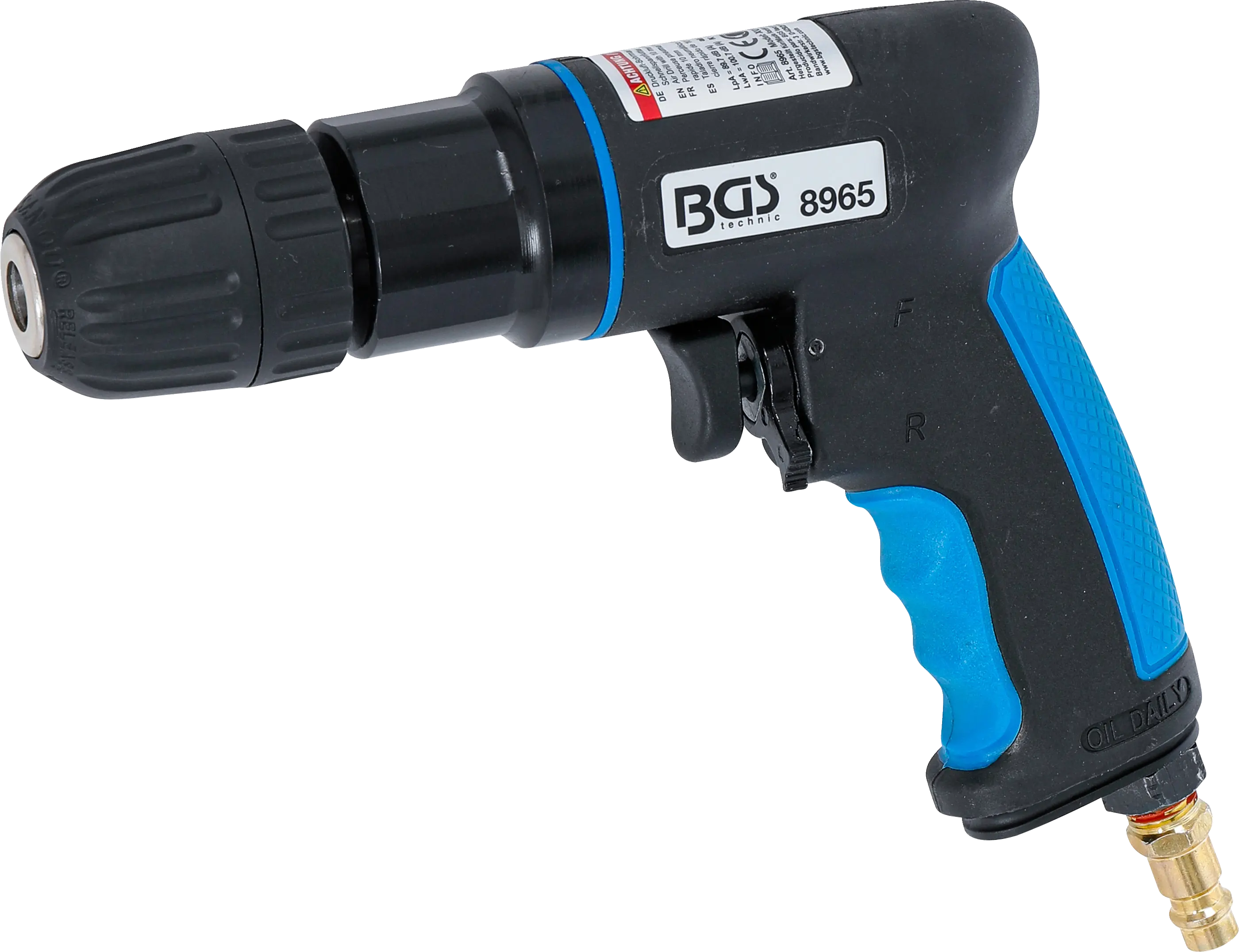 Perceuse pneumatique avec mandrin rapide 10 mm