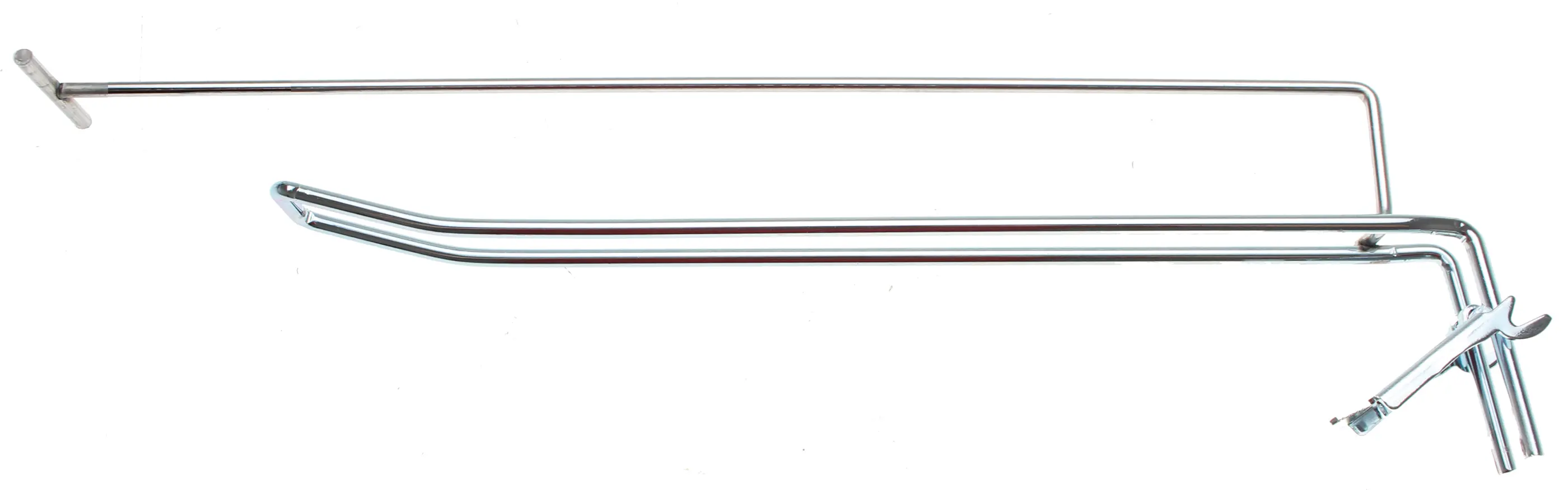 Crochets doubles | 300 x 4,8 mm | avec bras de support et goupille transversale