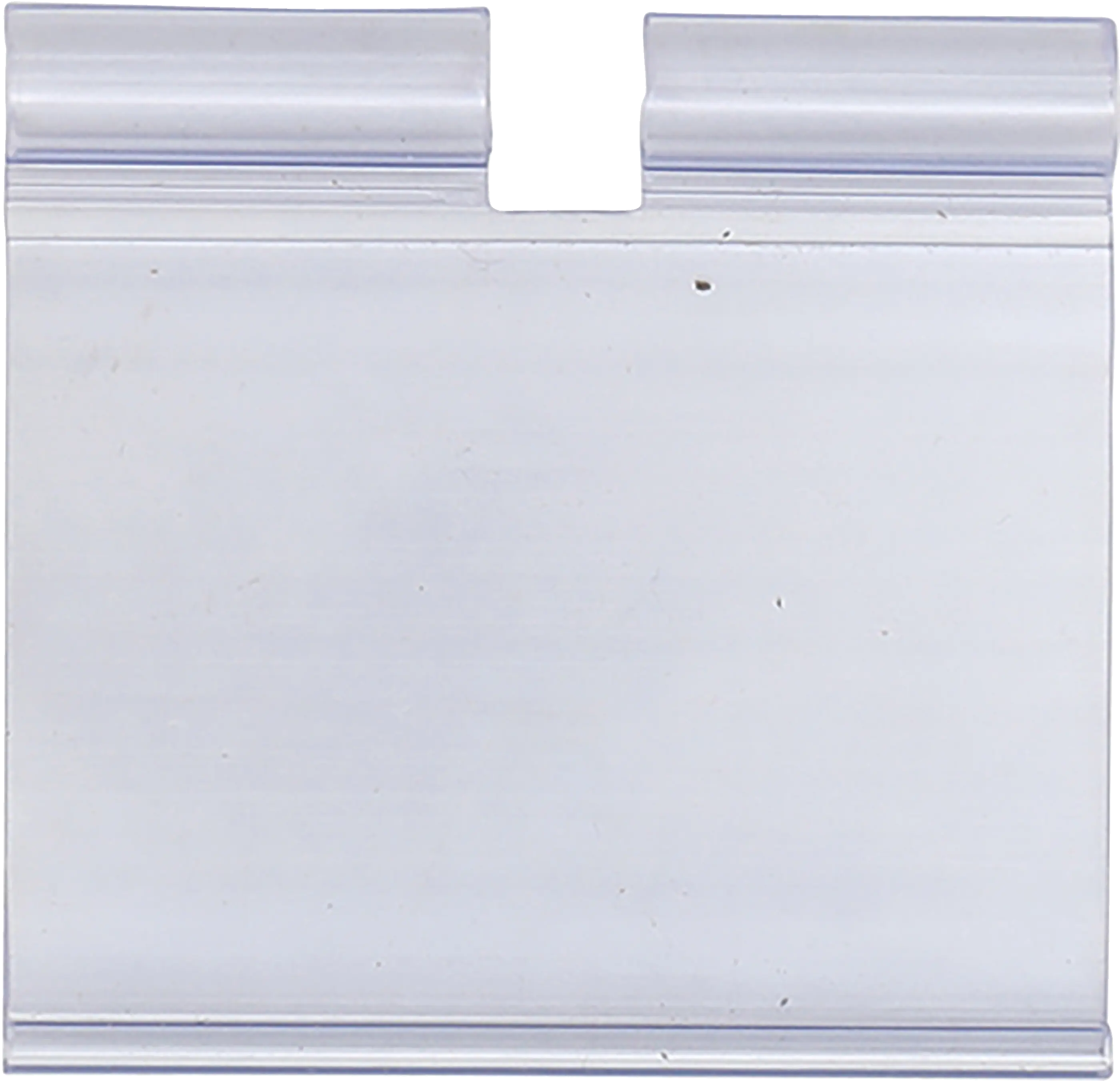 Étui à étiquettes, en matière plastique | 52 x 40 mm