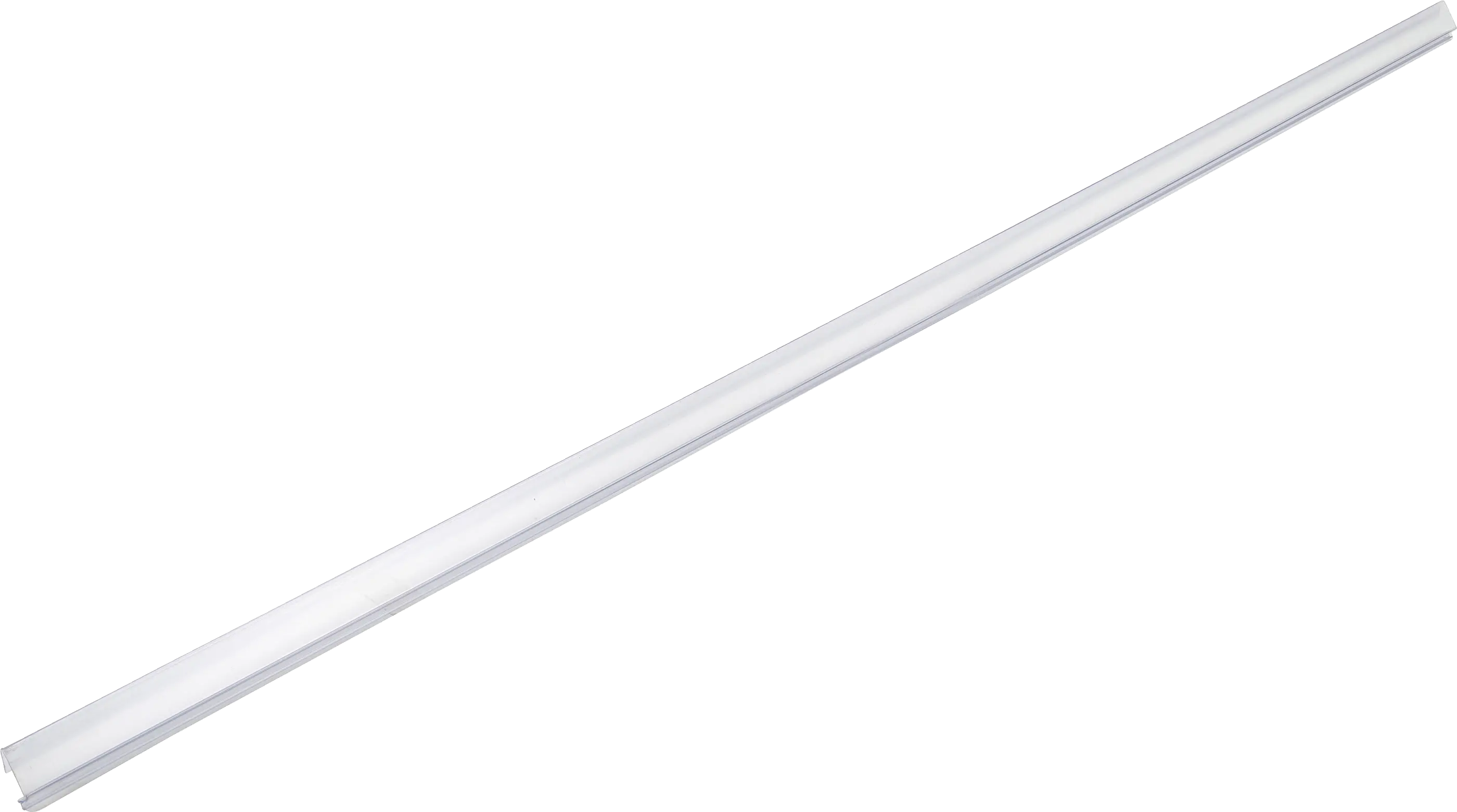 Rail de scanner en plastique | transparent | 1000 mm