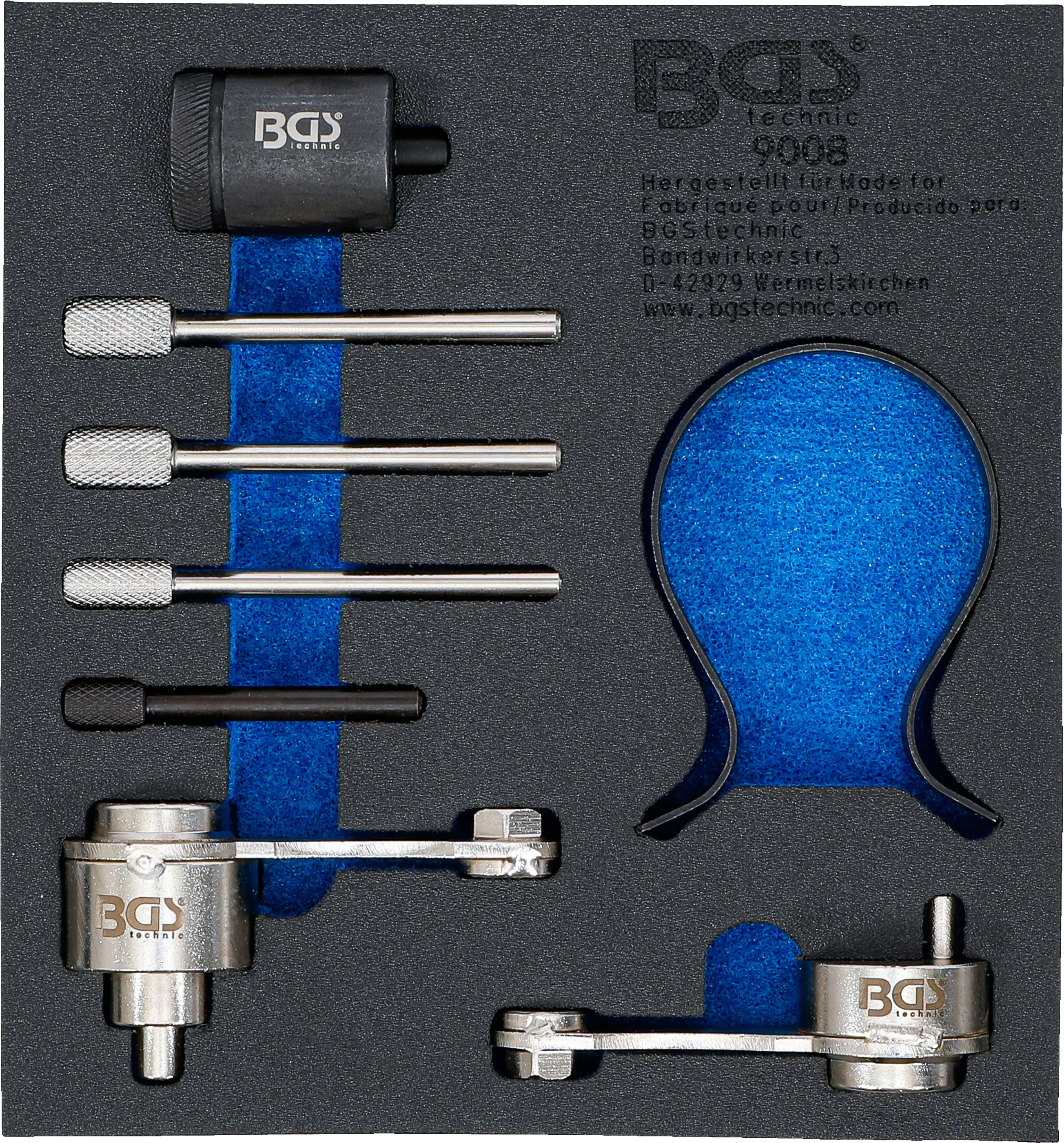 Insert de servante d'atelier 1/6 : Coffret de calage | pour Jaguar, Land Rover 2.7, 3.0 TD V6