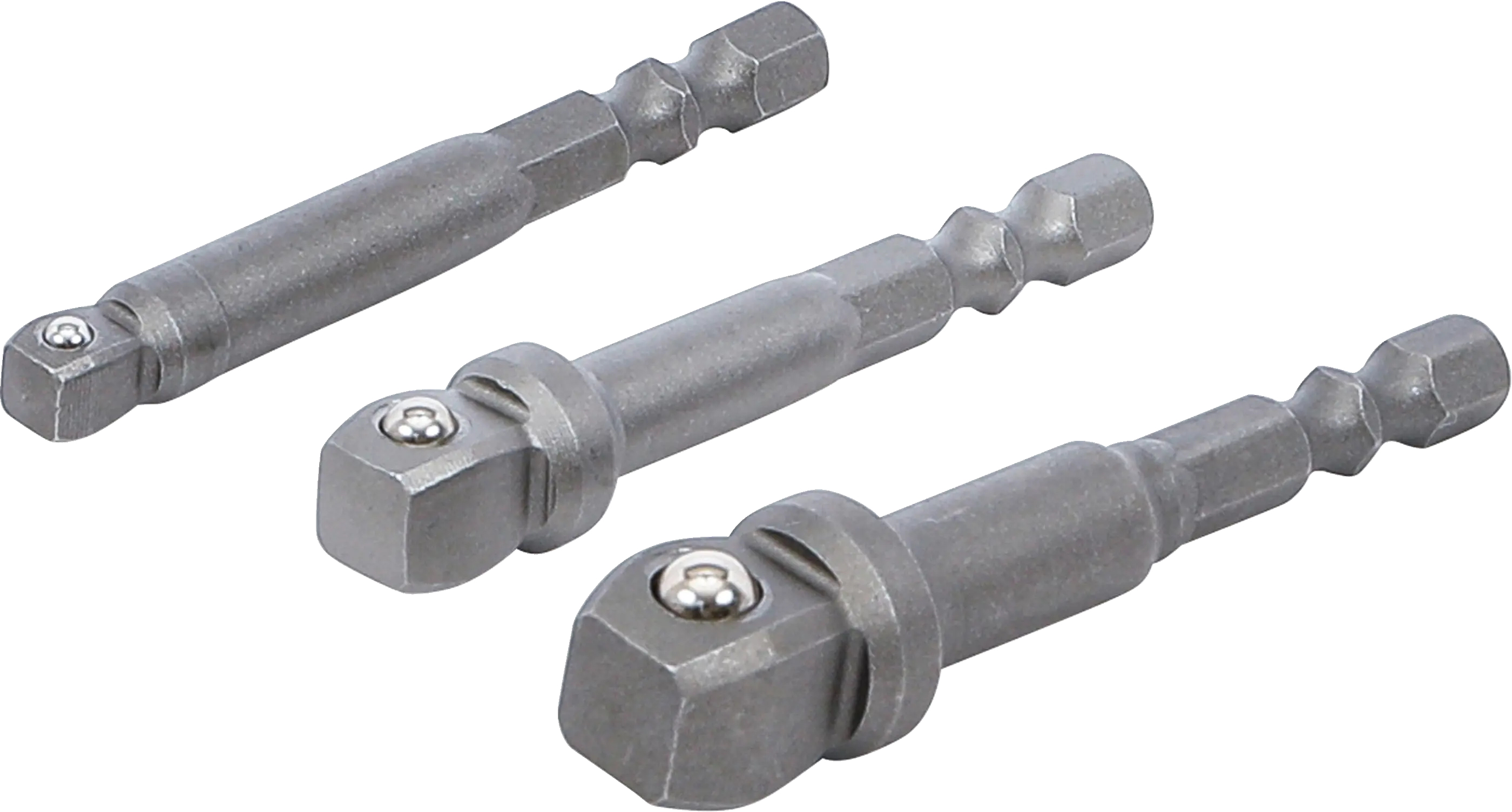 Jeu d’adaptateurs à bascule de perceuse | 6,3 mm (1/4") | 3 pièces