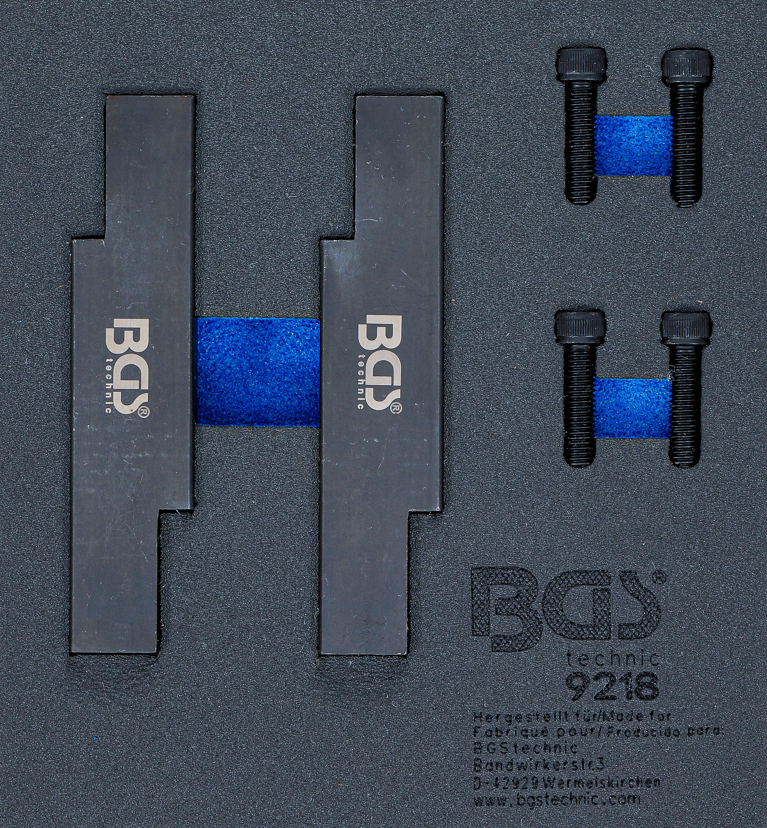 Insert de servante d'atelier 1/6 : Coffret de calage | pour Porsche Macan 3.0S / 3.6 Turbo