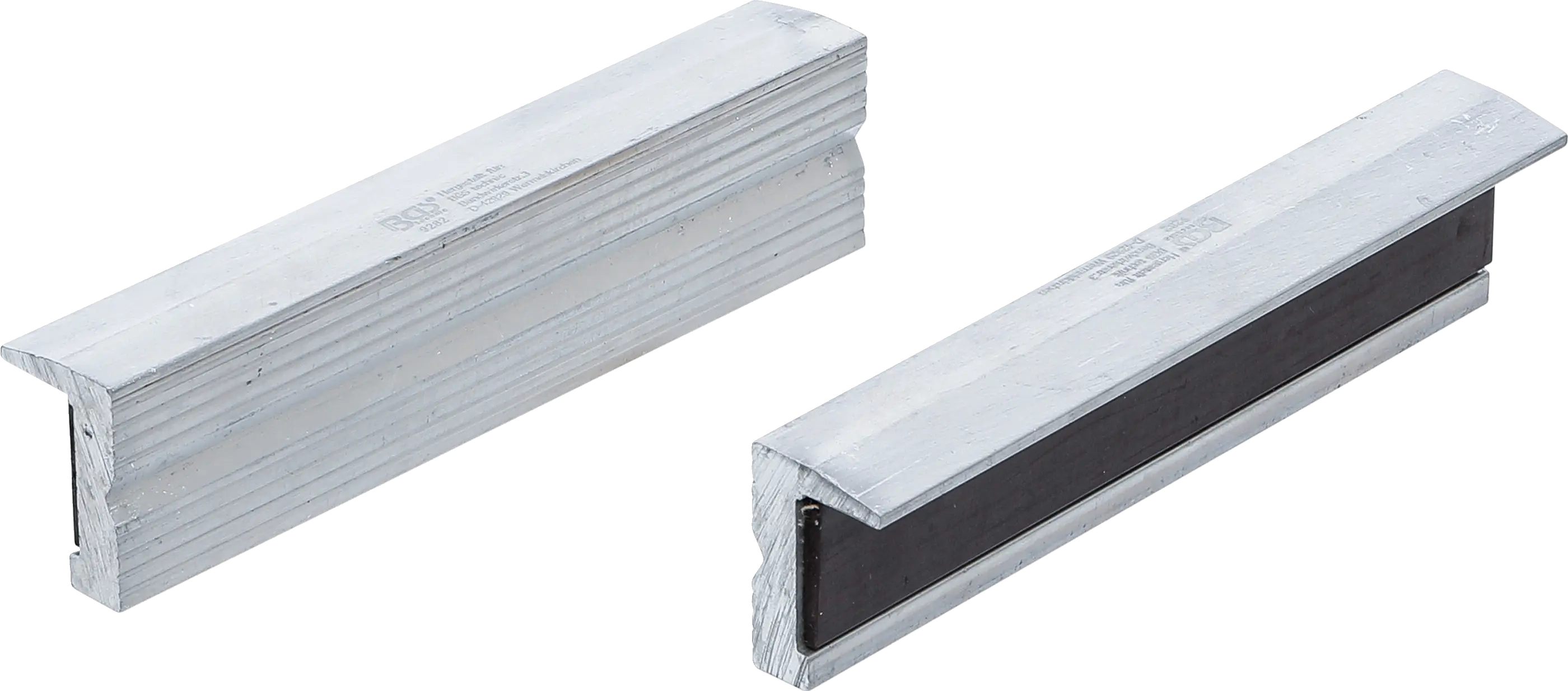 Mors de protection pour étau | aluminium | largeur 125 mm | 2 pièces