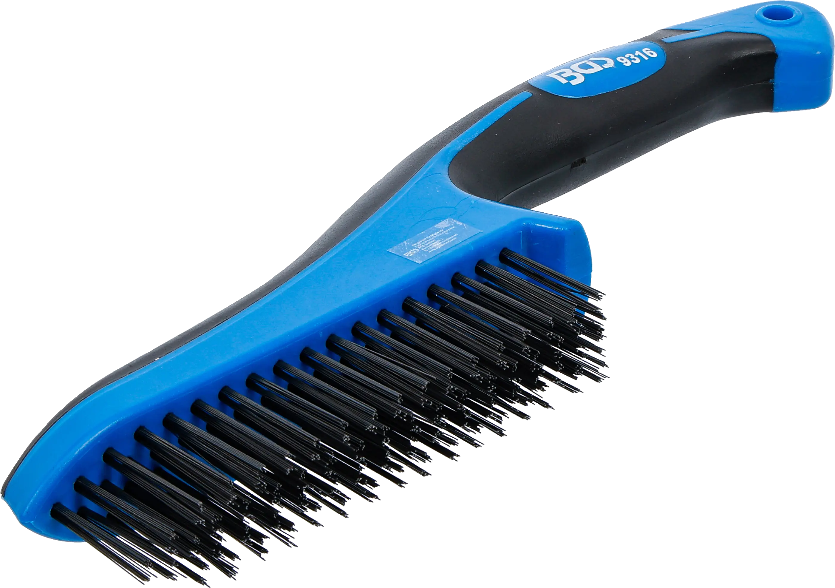 Brosse acier à poignée plastique | 282 mm