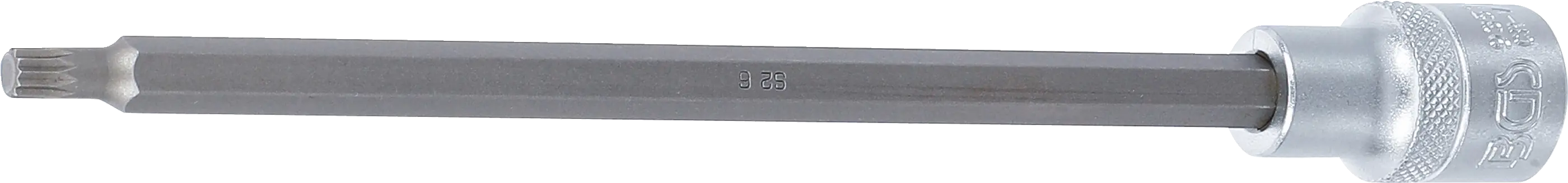 Douille à embouts | longueur 200 mm | 12,5 mm (1/2") | denture multiple intérieure (pour XZN) M6