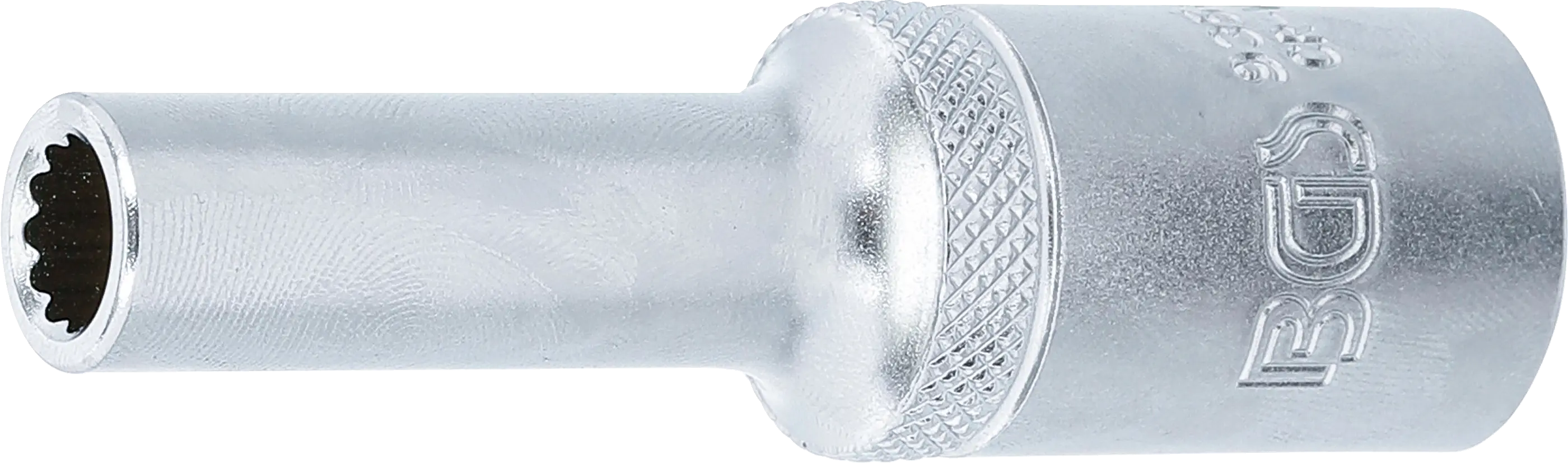Douille pour clé, douze pans, longue | 12,5 mm (1/2") | 8 mm