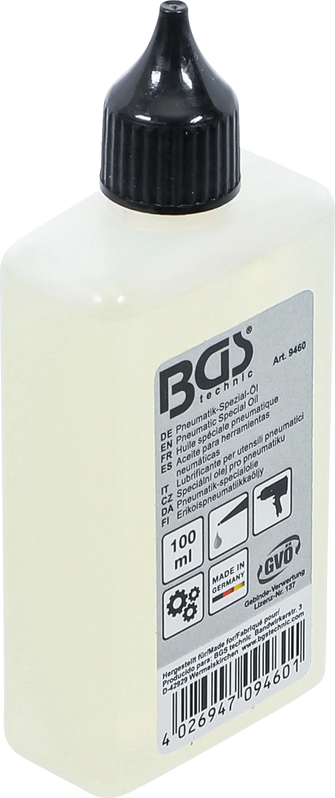 Huile spéciale pneumatique | 100 ml