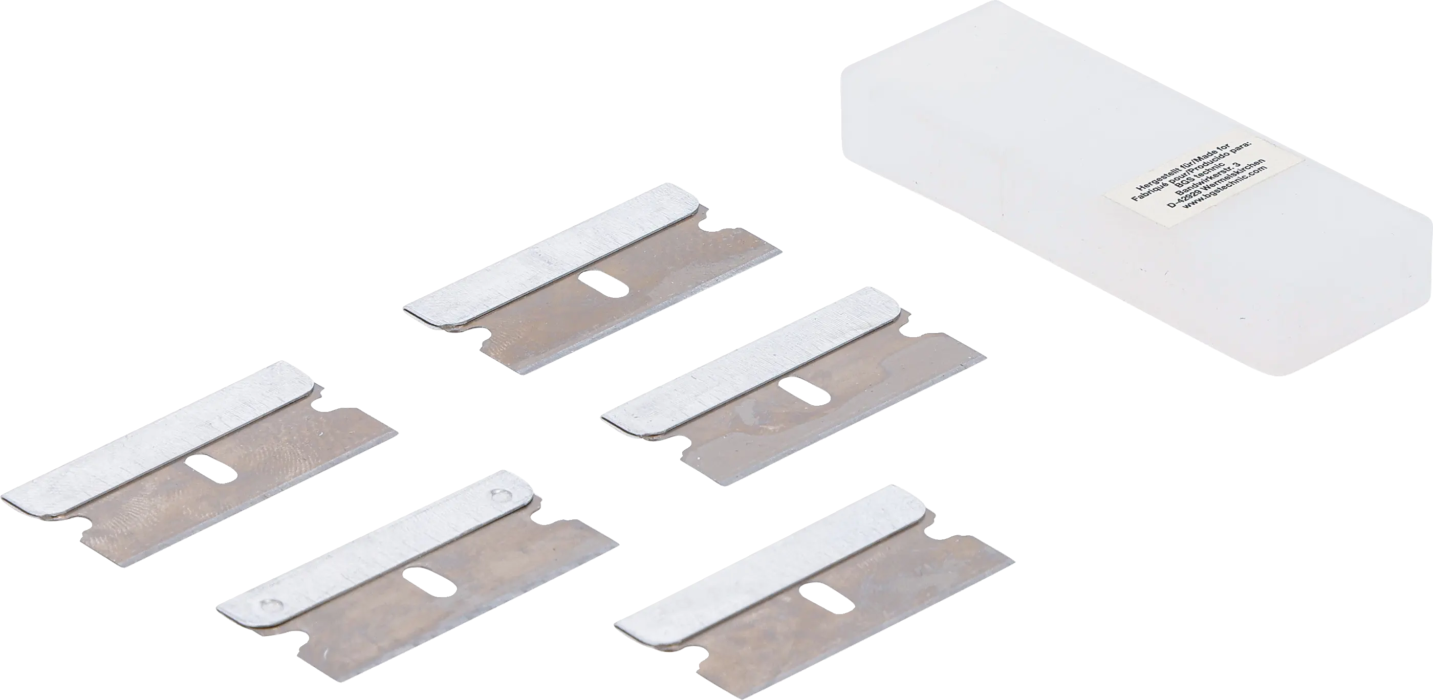 Lames de grattoir | pour art. 85816 | 5 pièces