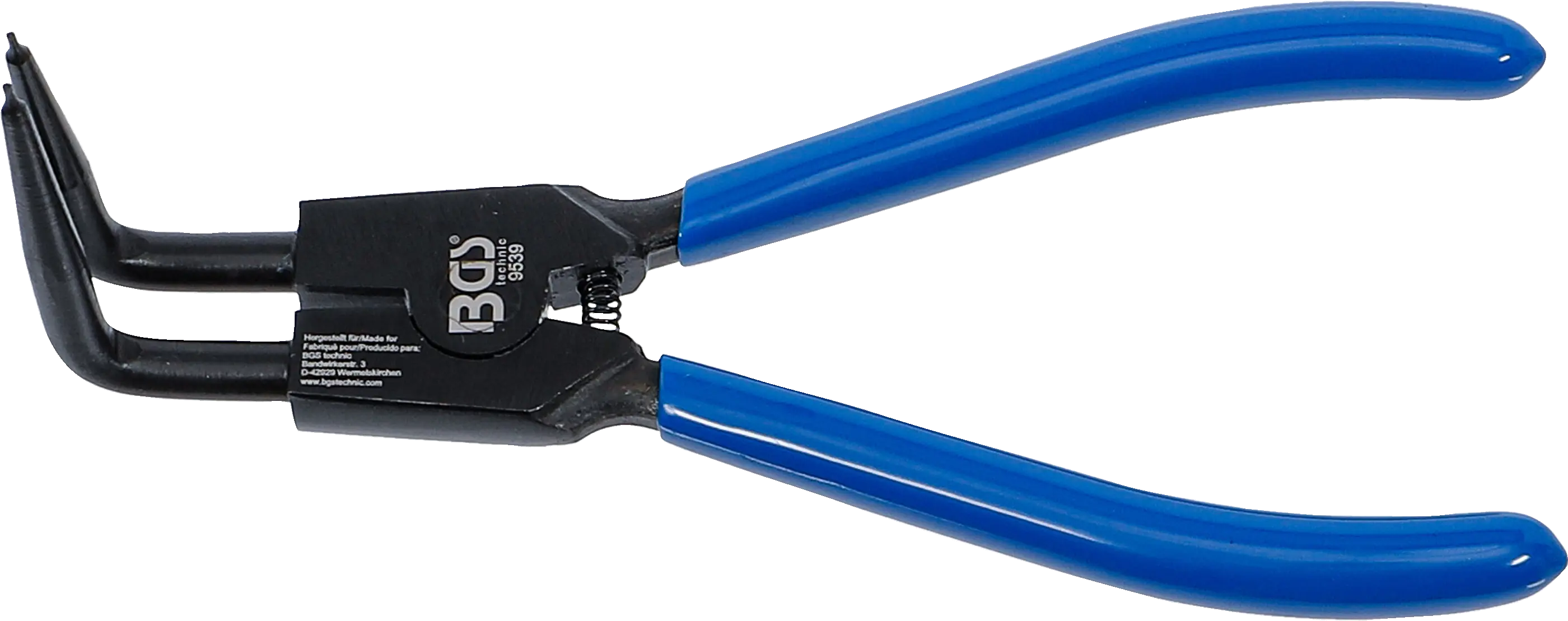 Pince pour circlips | 90° | pour circlips extérieurs | 165 mm