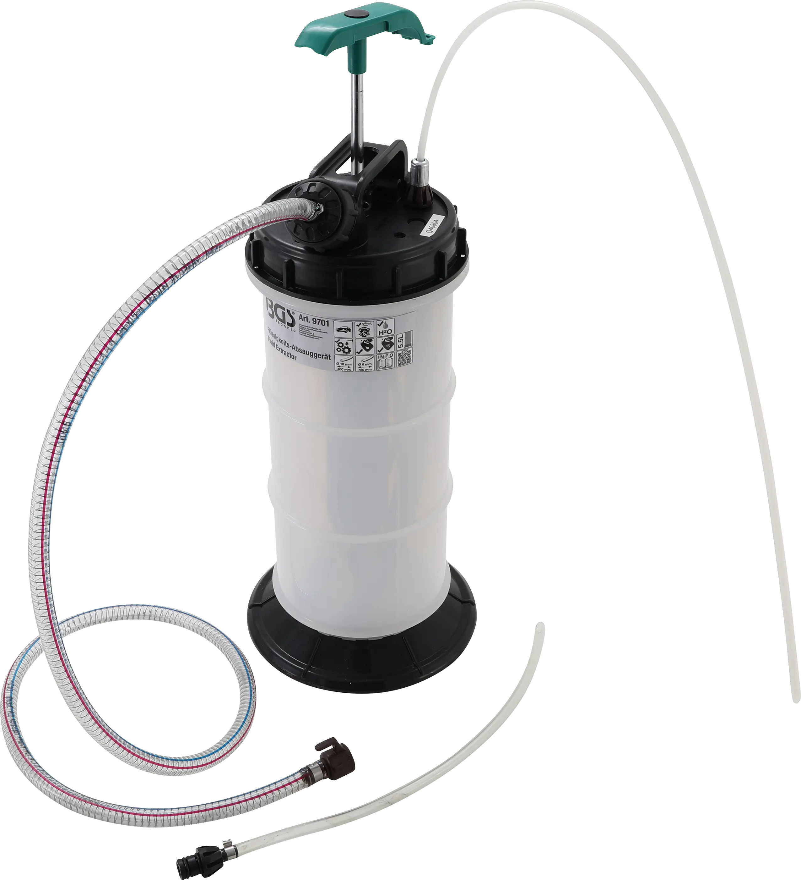 Vidangeur par aspiration de liquide | 5,5 l