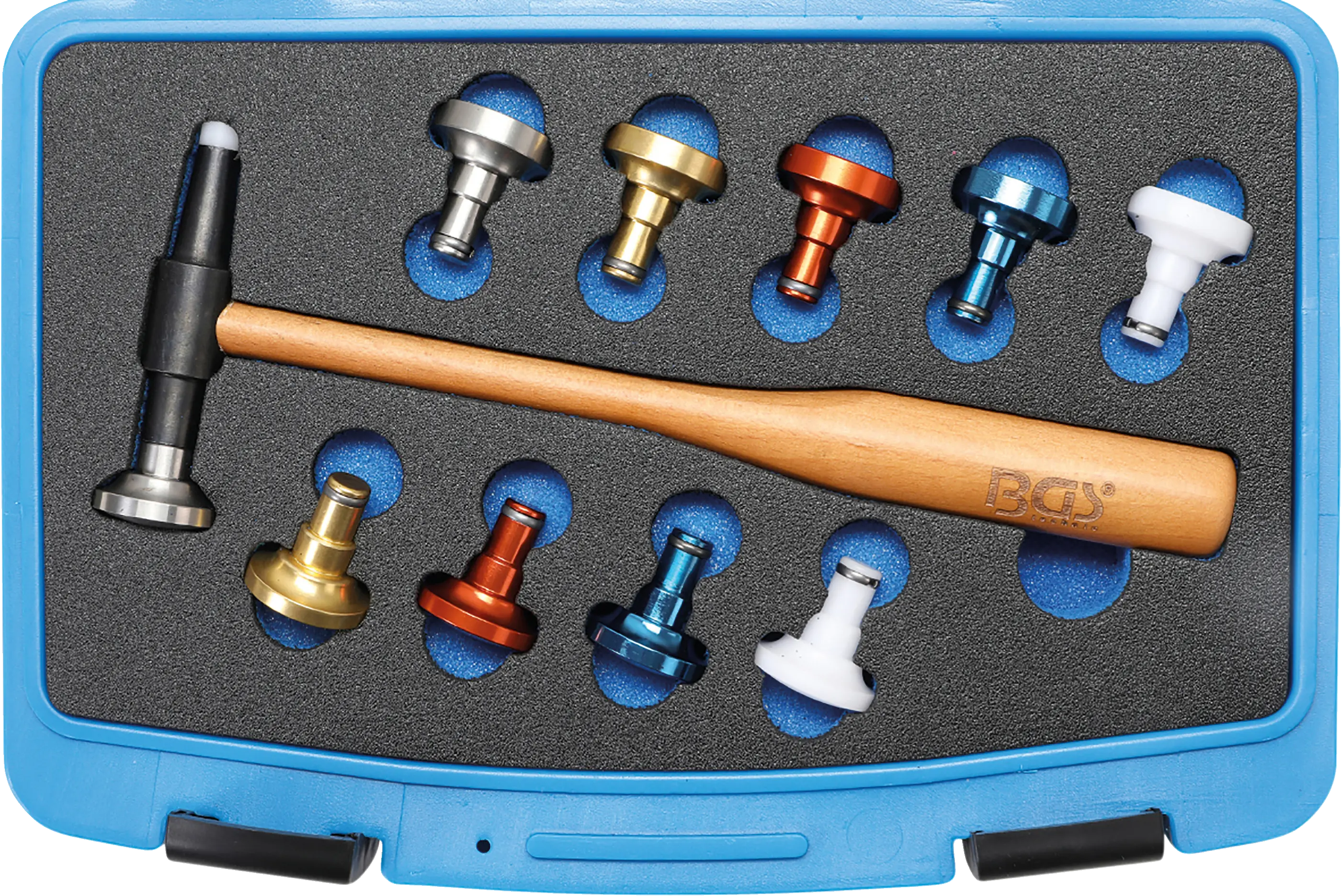 Jeu de maillets à tête interchangeable | Ø 28 mm | 11 pièces