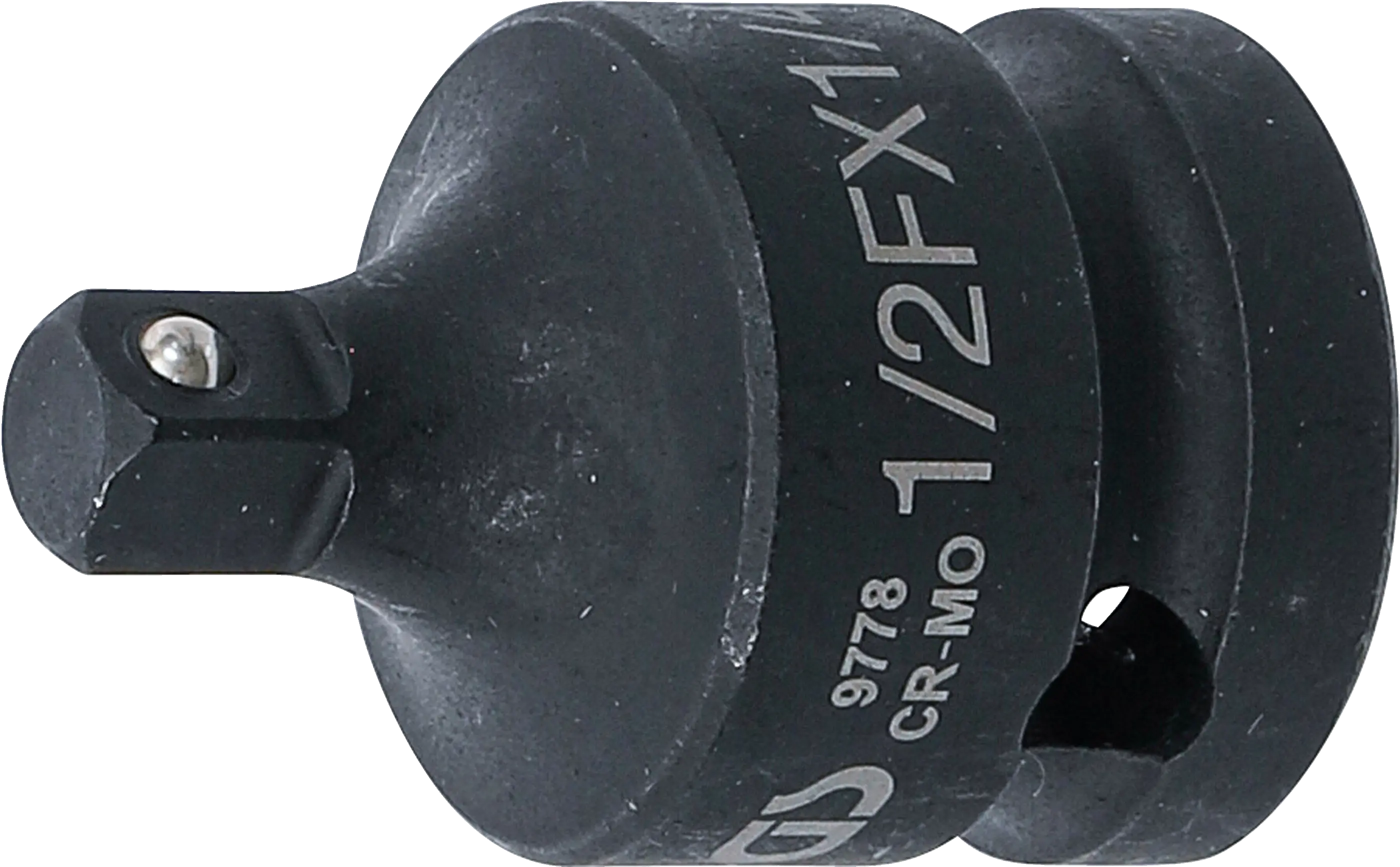 Adaptateur de clé à douille à choc | femelle 12,5 mm (1/2") - mâle 6,3 mm (1/4")