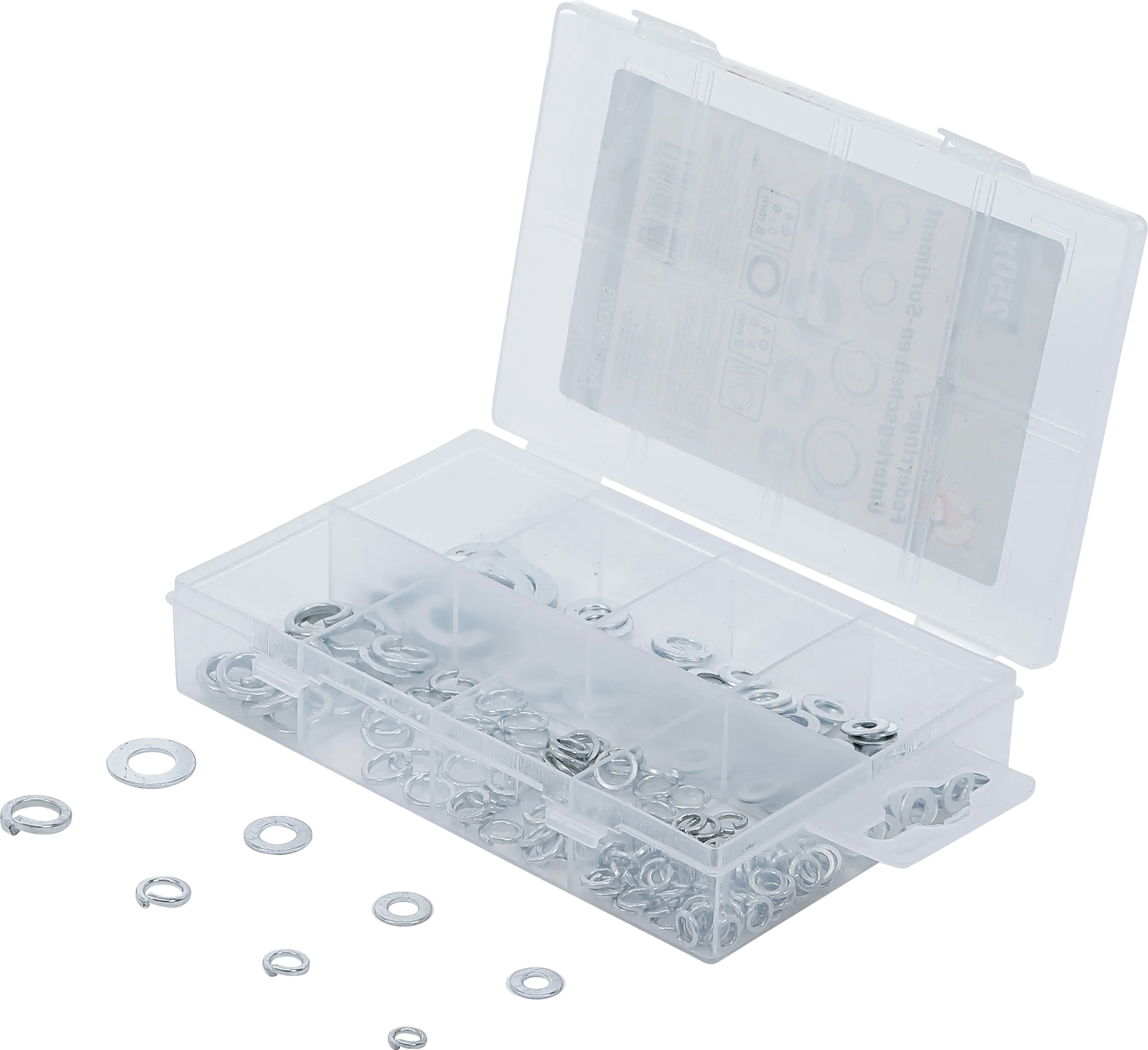 Assortiment de rondelles / rondelles Grower | Ø 4 - 8 mm | 250 pièces
