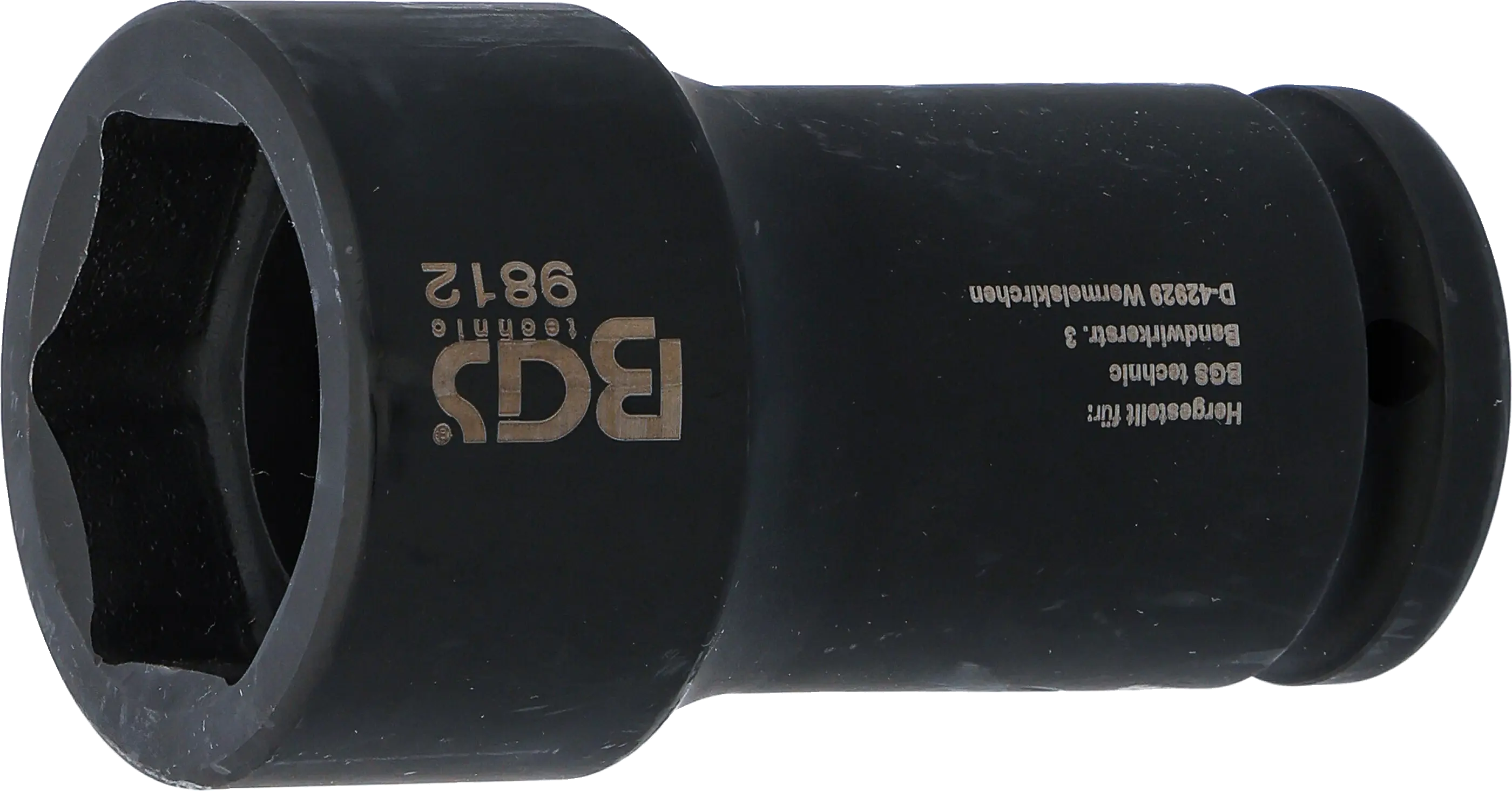 Douille à choc, six pans, longue | 20 mm (3/4") | 38 mm | pour FUSO / Mitsubishi