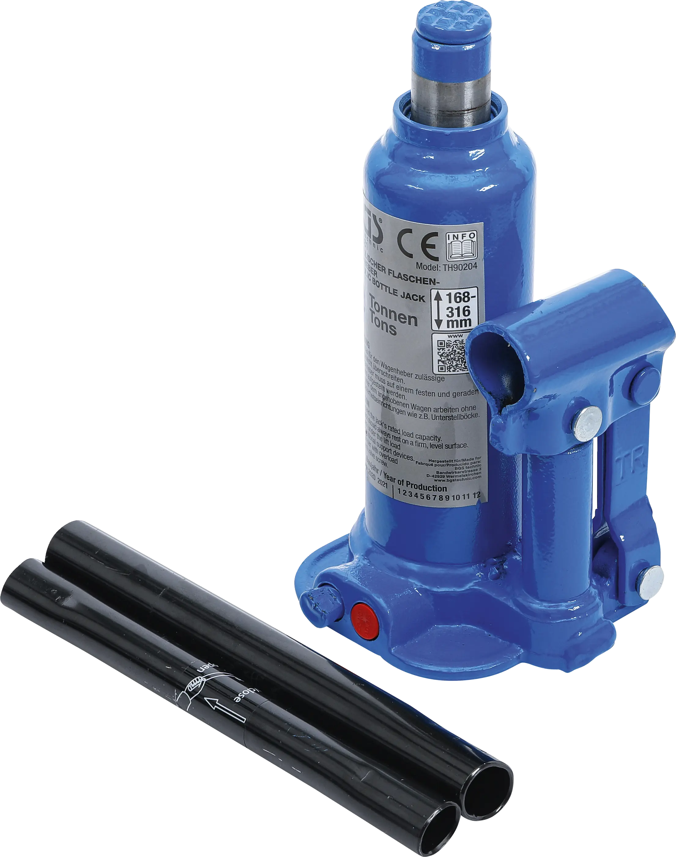 Cric à vérin hydraulique | 2 t