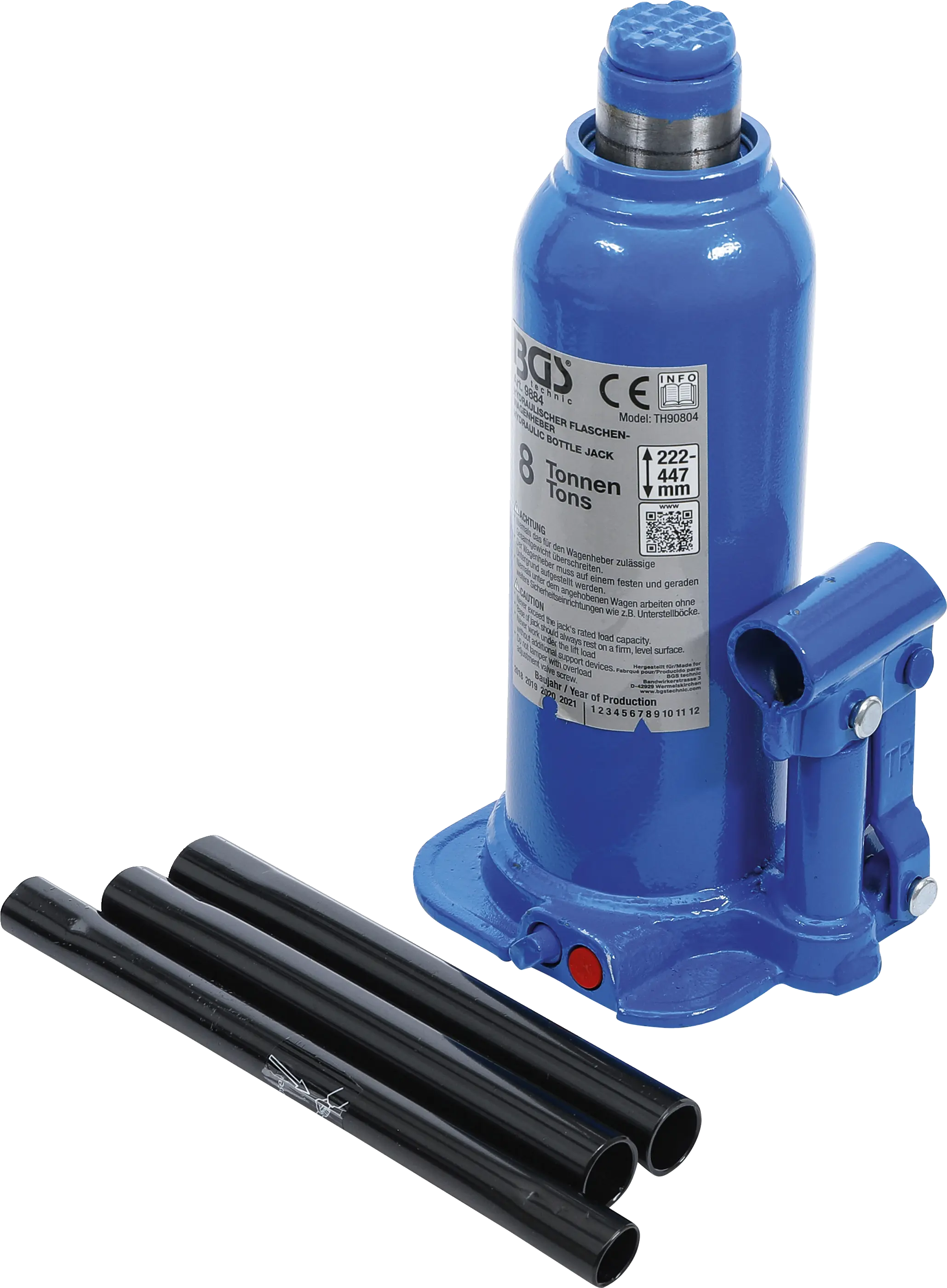 Cric à vérin hydraulique | 8 t