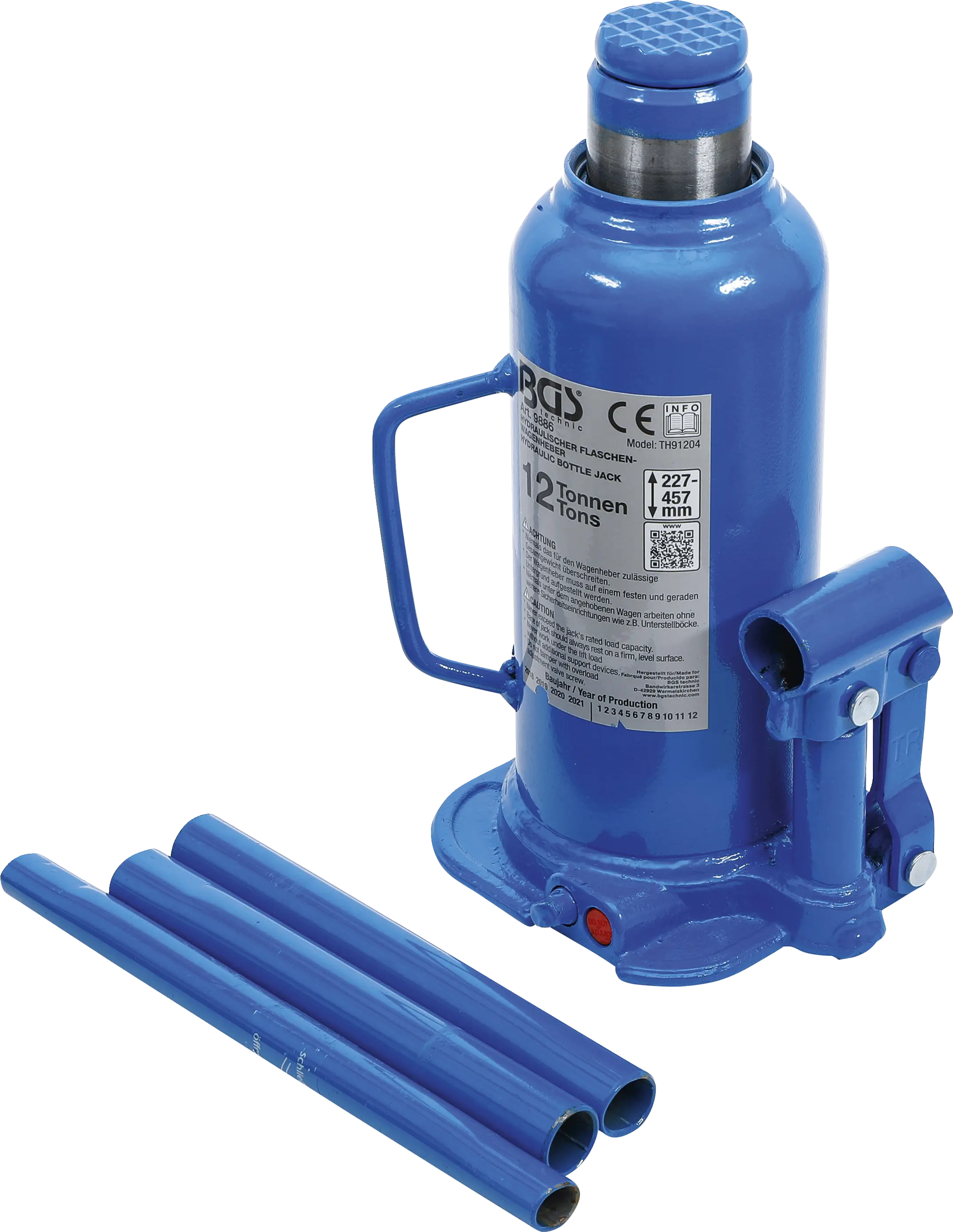 Cric à vérin hydraulique | 12 t