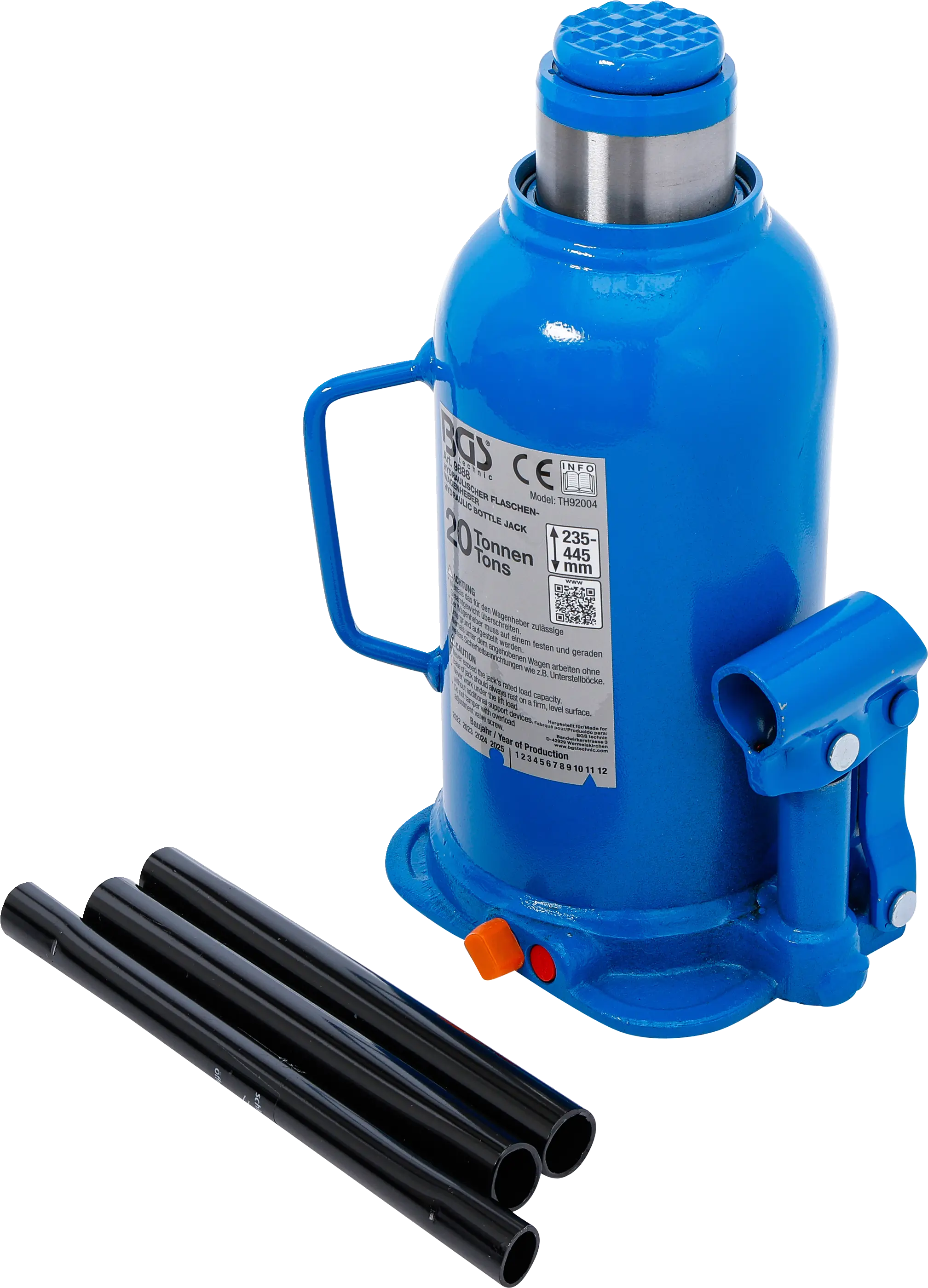 Cric à vérin hydraulique | 20 t