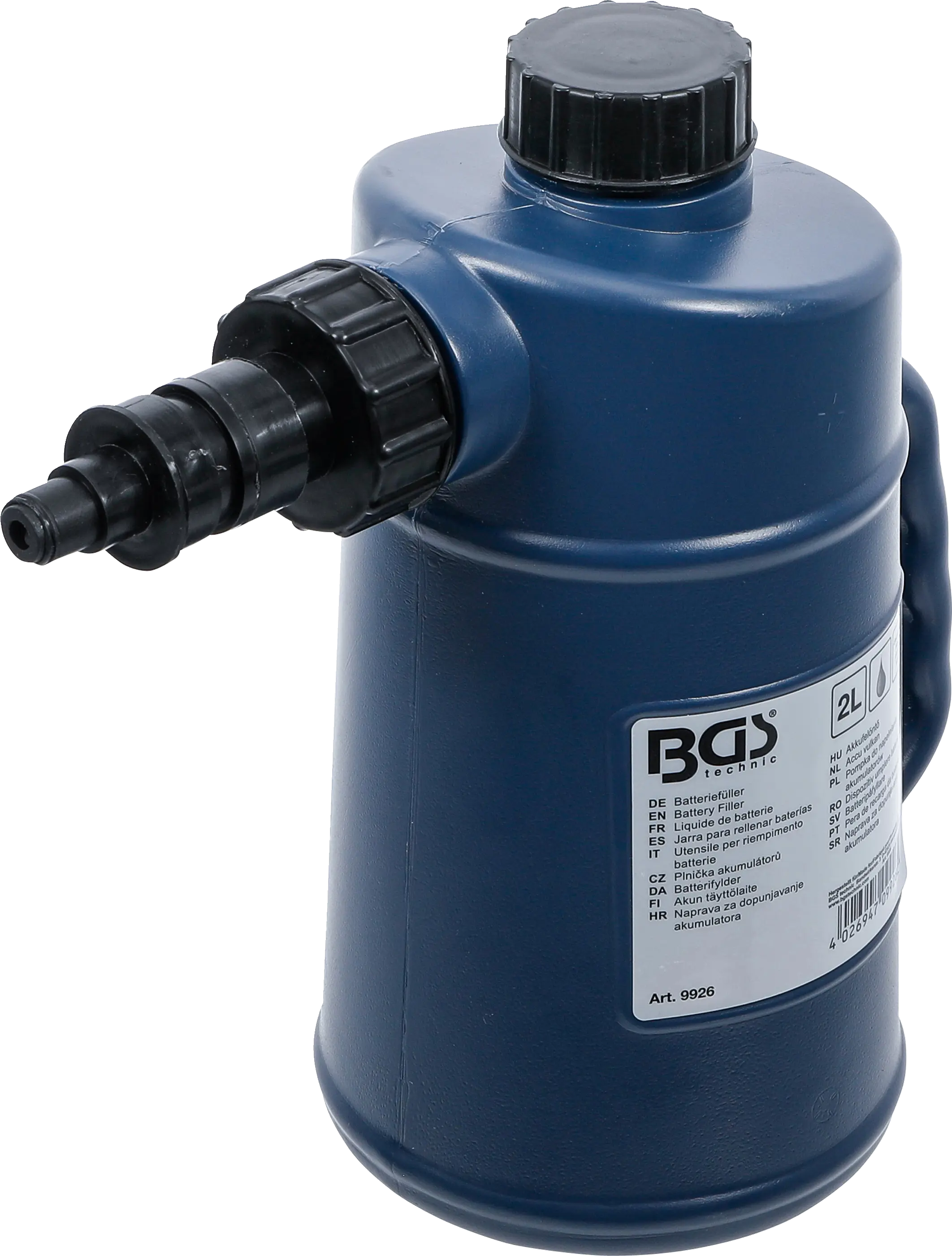 Remplisseur de batterie | 2 litres